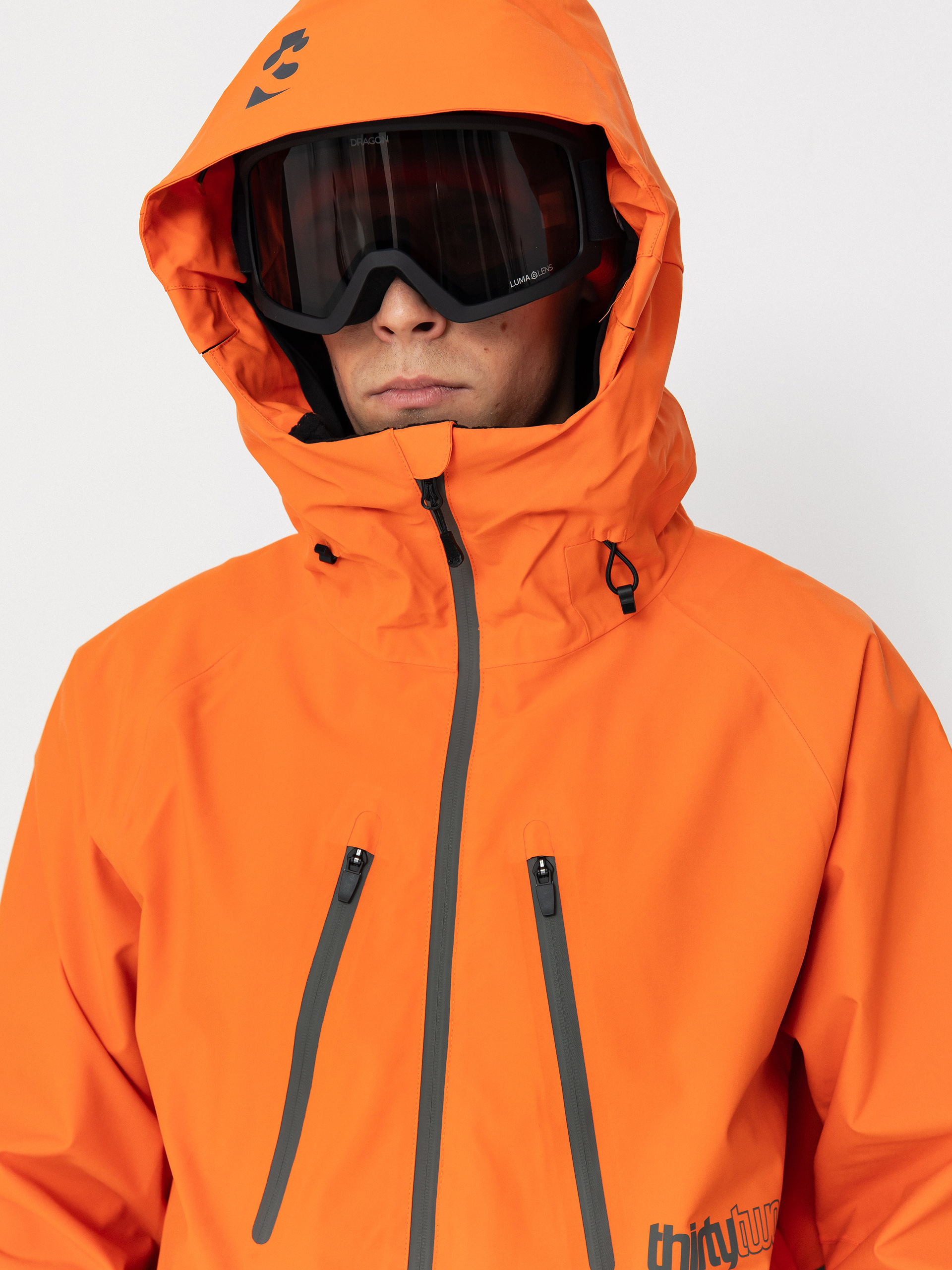Mens ThirtyTwo Snowboard jacket Tm (orange)