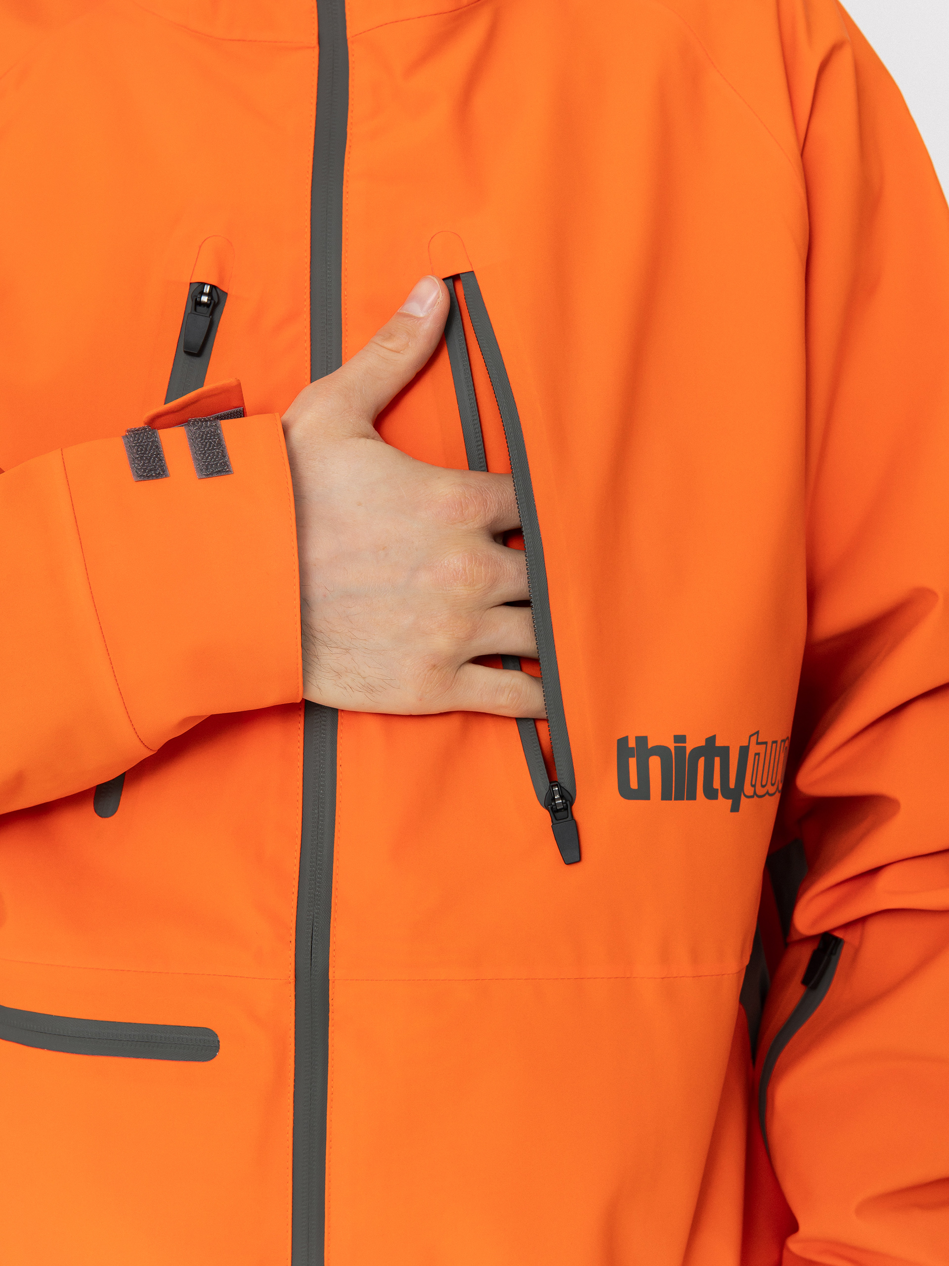Mens ThirtyTwo Snowboard jacket Tm (orange)