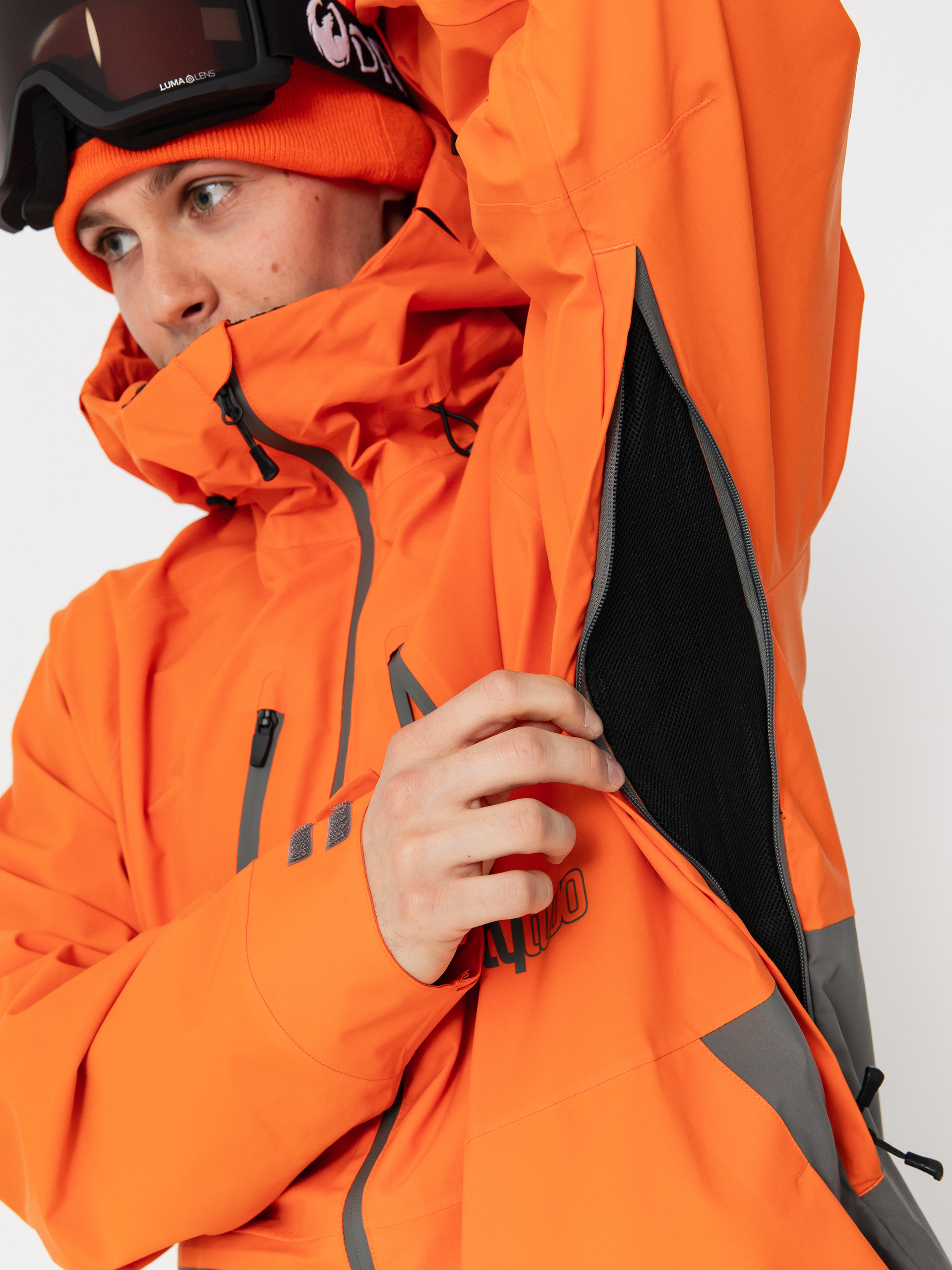 Mens ThirtyTwo Snowboard jacket Tm (orange)
