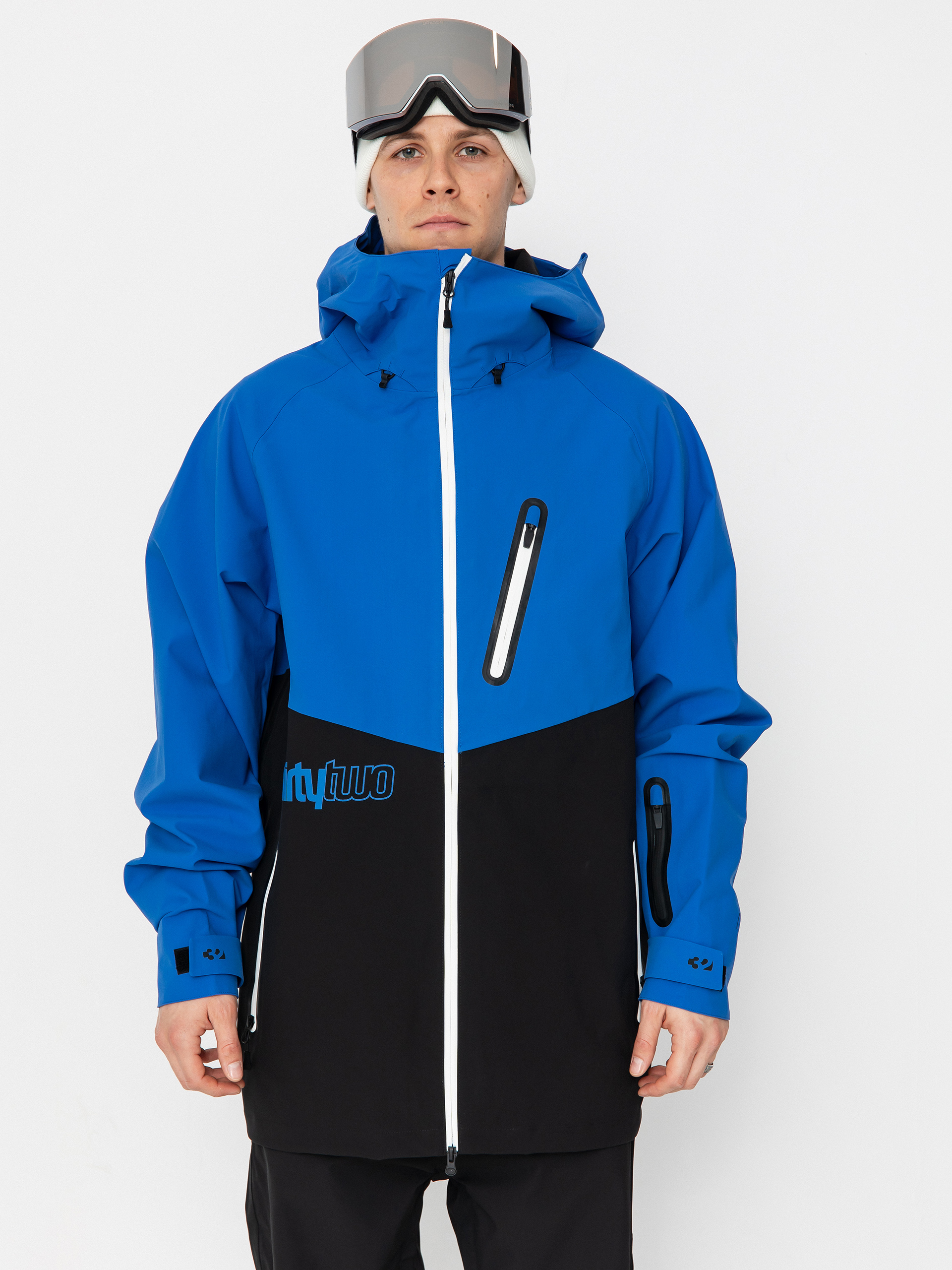 ThirtyTwo Snowboard jacket Grasser - blue, black (black/blue)