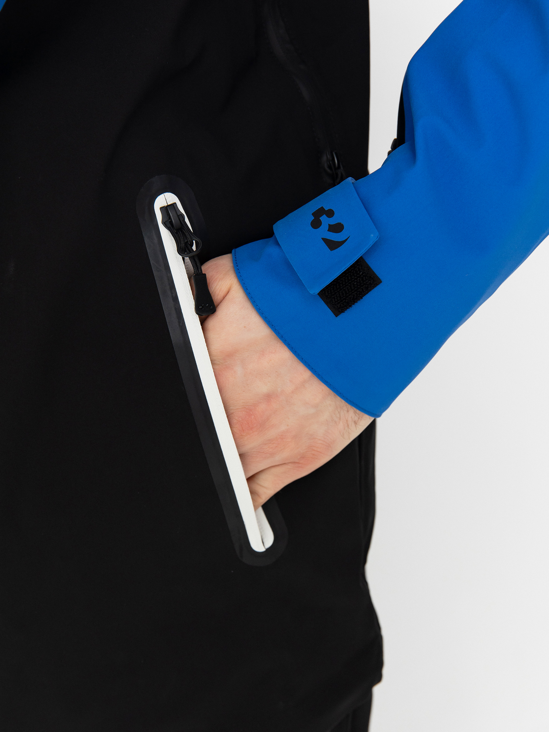 Mens ThirtyTwo Snowboard jacket Grasser (black/blue)