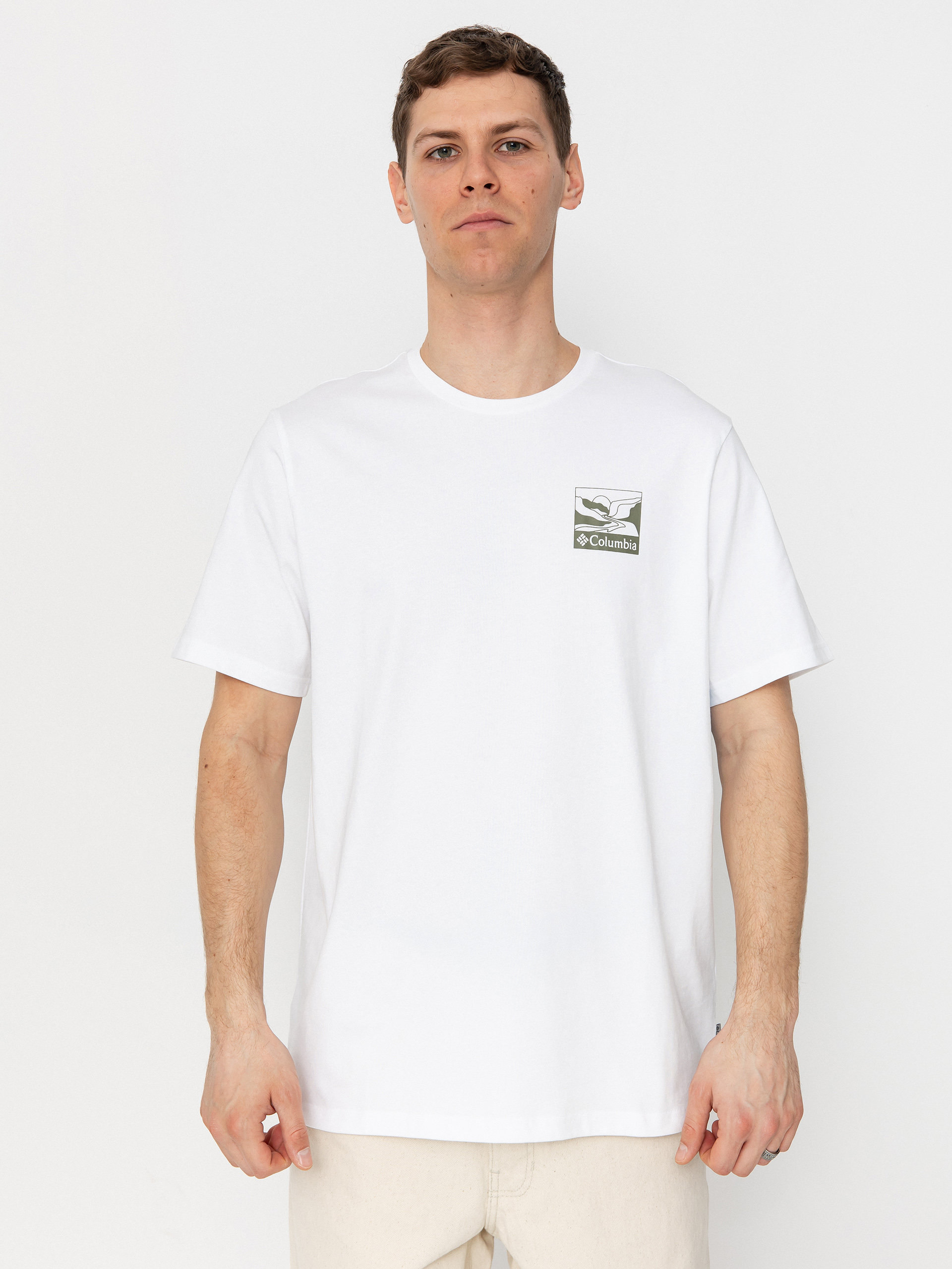 Columbia Explorers Canyon Back T-Shirt (white/trailsca)