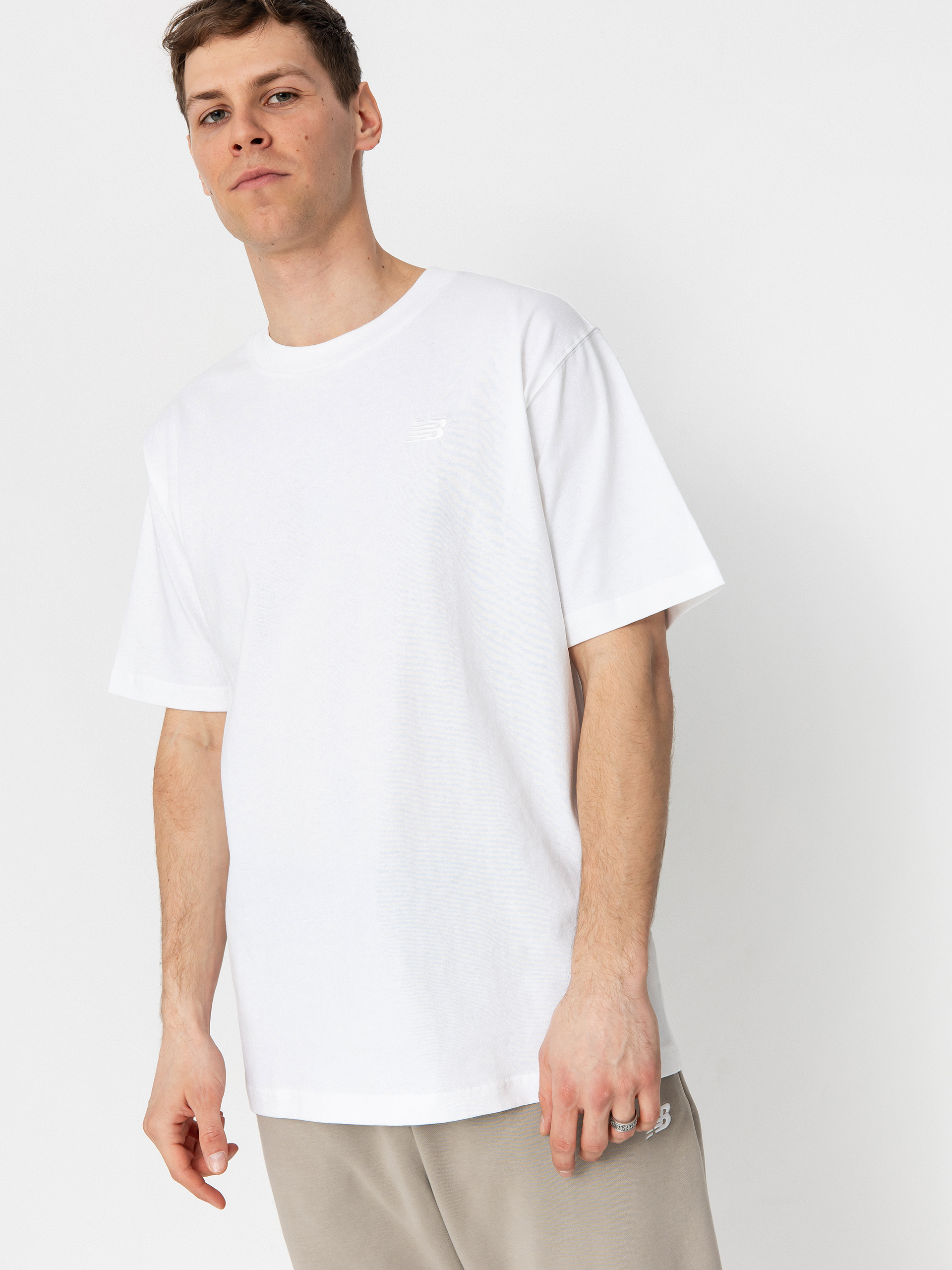 New Balance Athletics Cotton T-Shirt (white)