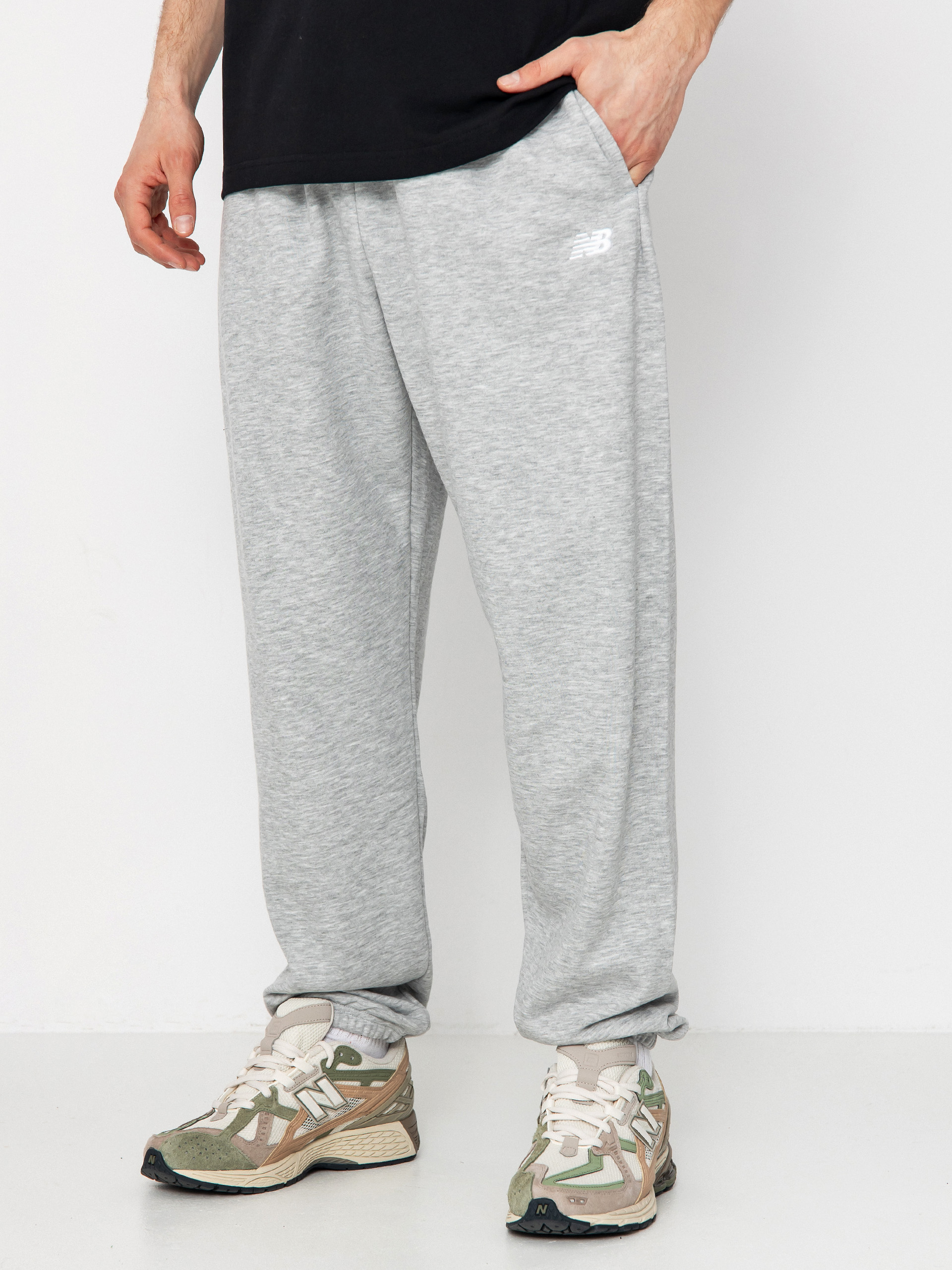 New Balance French Terry Jogger Hose (athletic gre)