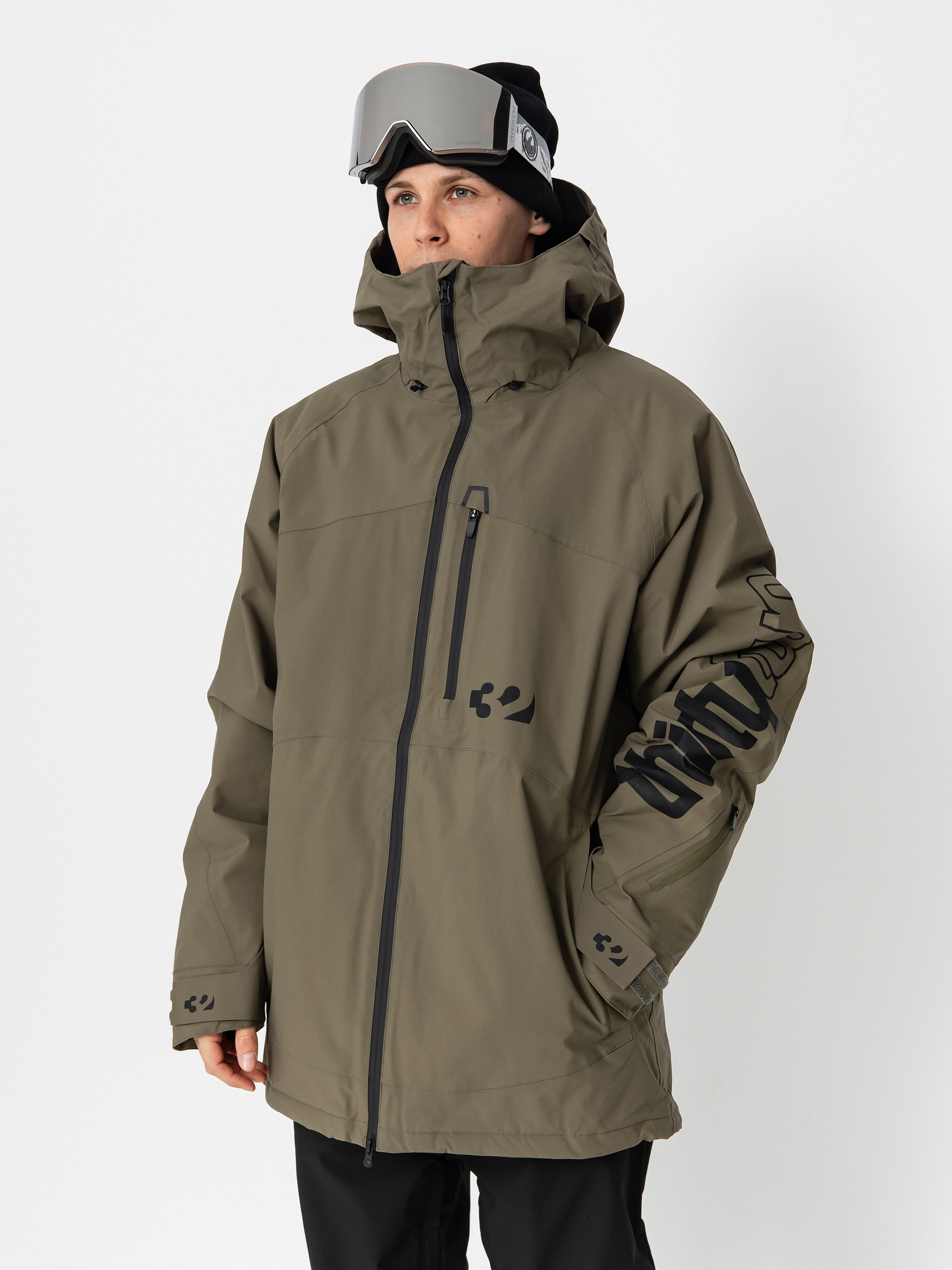 Mens ThirtyTwo Snowboard jacket Lashed Insulated (olive)