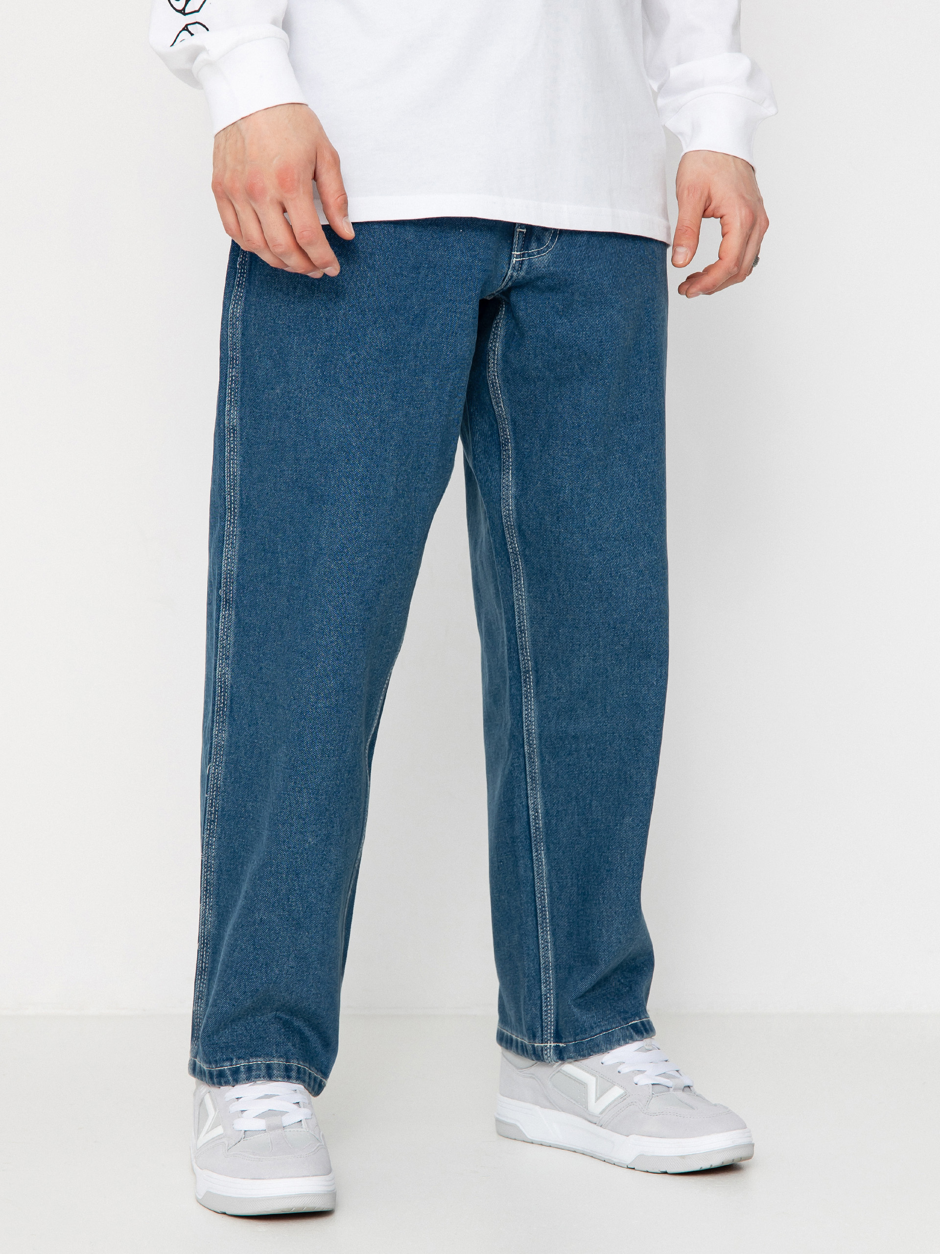 Vans Skate Check Loose Denim Pants blue (vintage indigo)