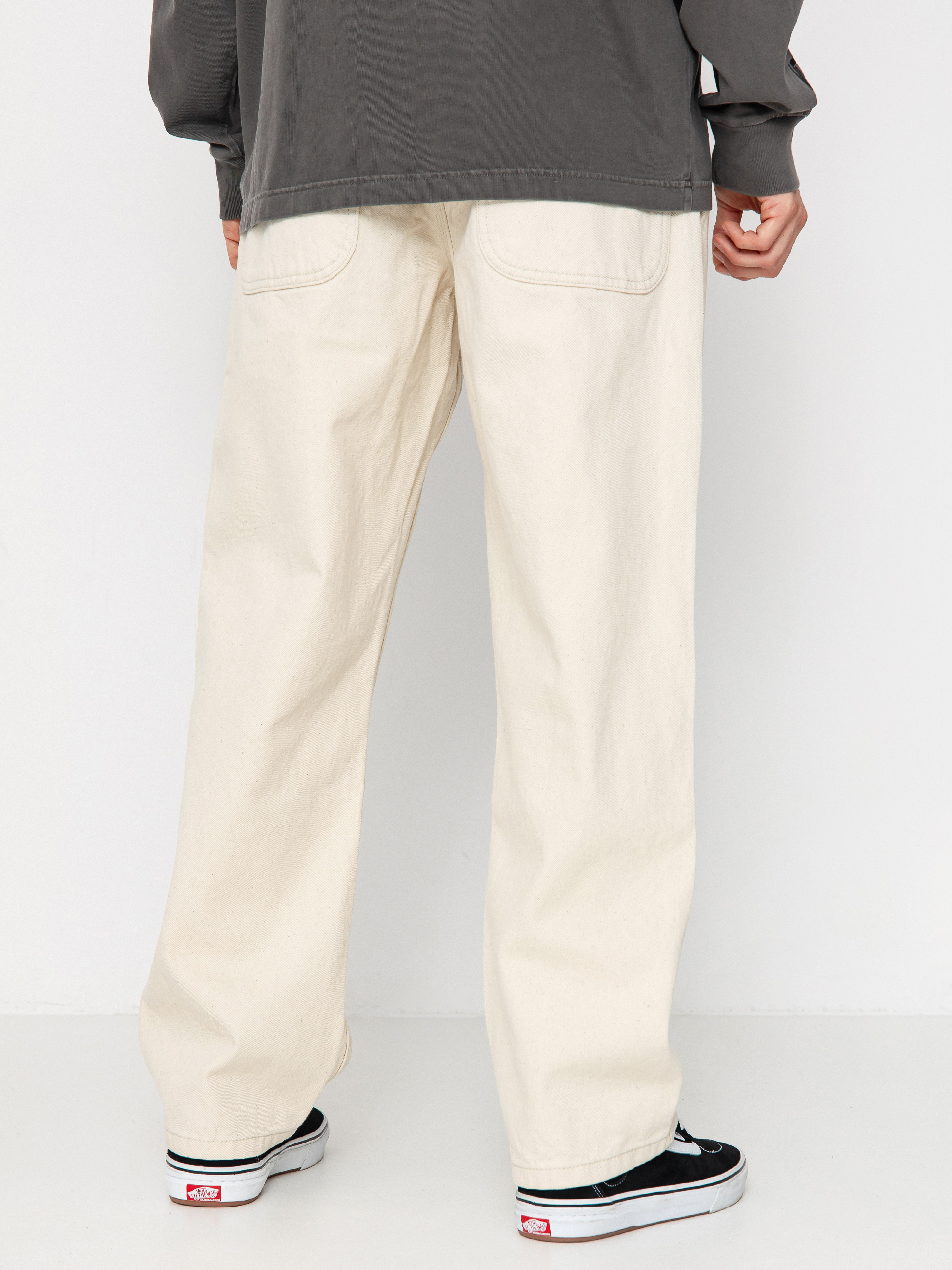 Vans Skate Check 5 Loose Denim Pants - white (natural)