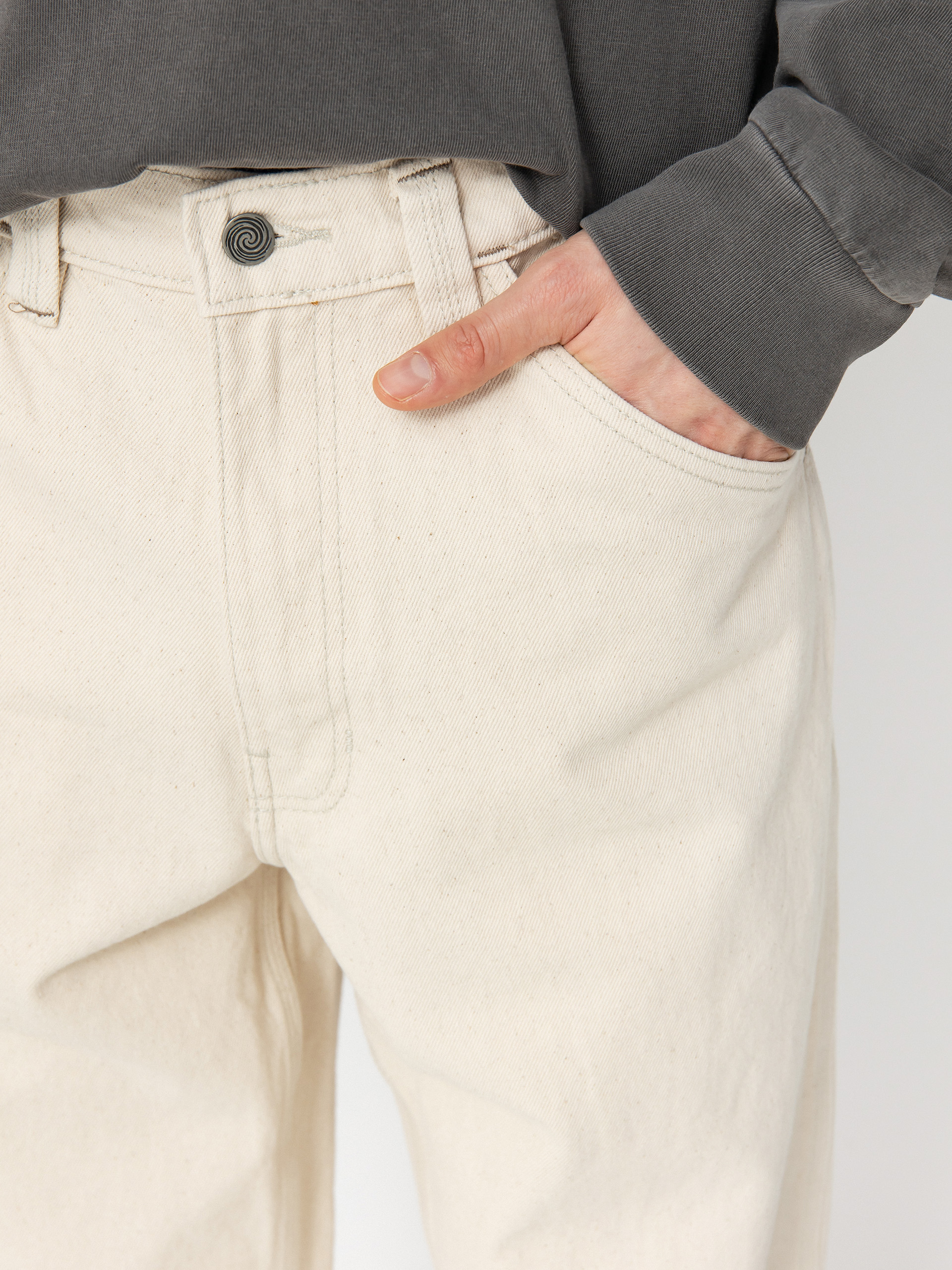 Vans Skate Check 5 Loose Denim Pants (natural)