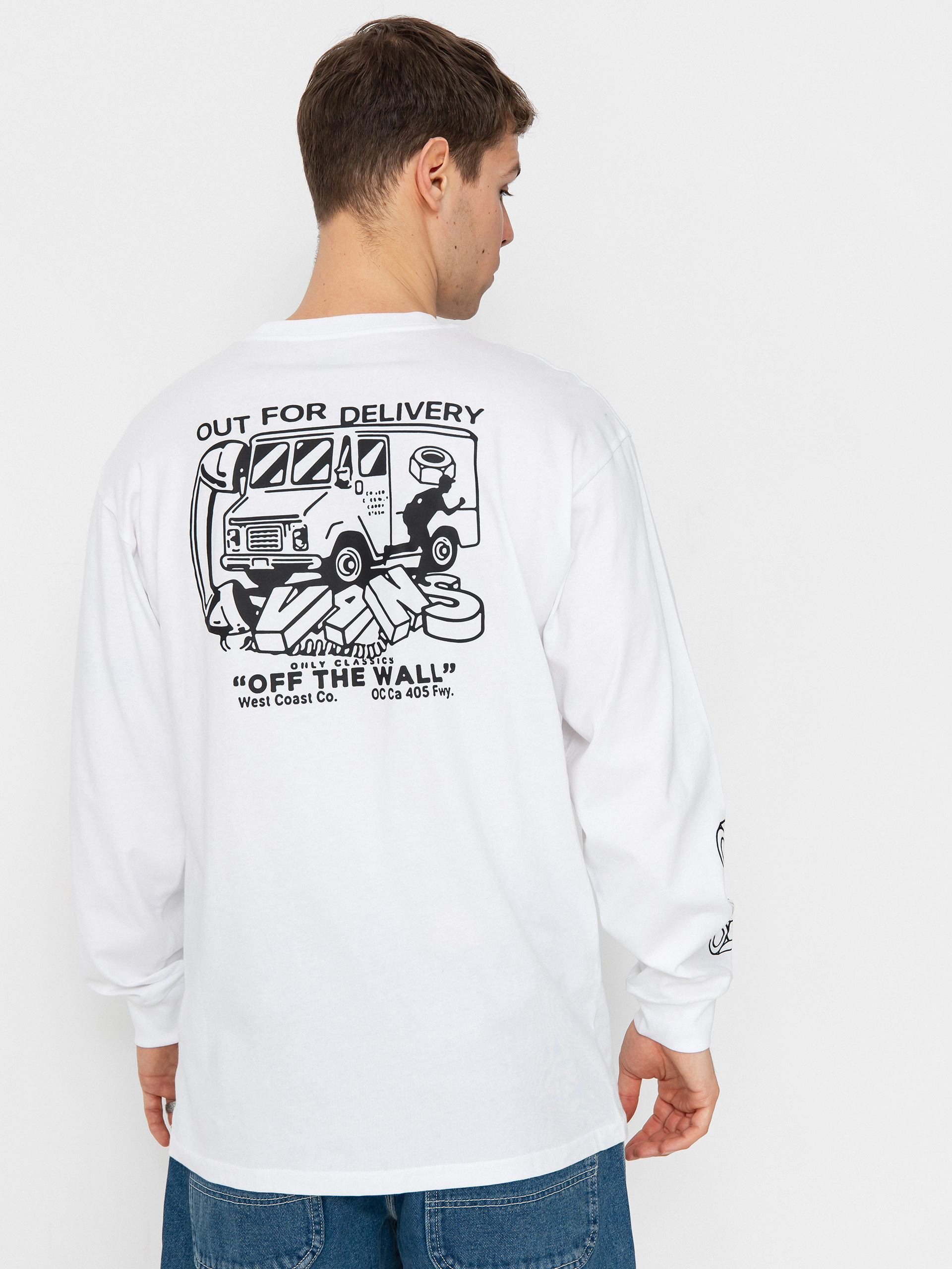 Thrasher Skate Mag Longsleeve - white (white)