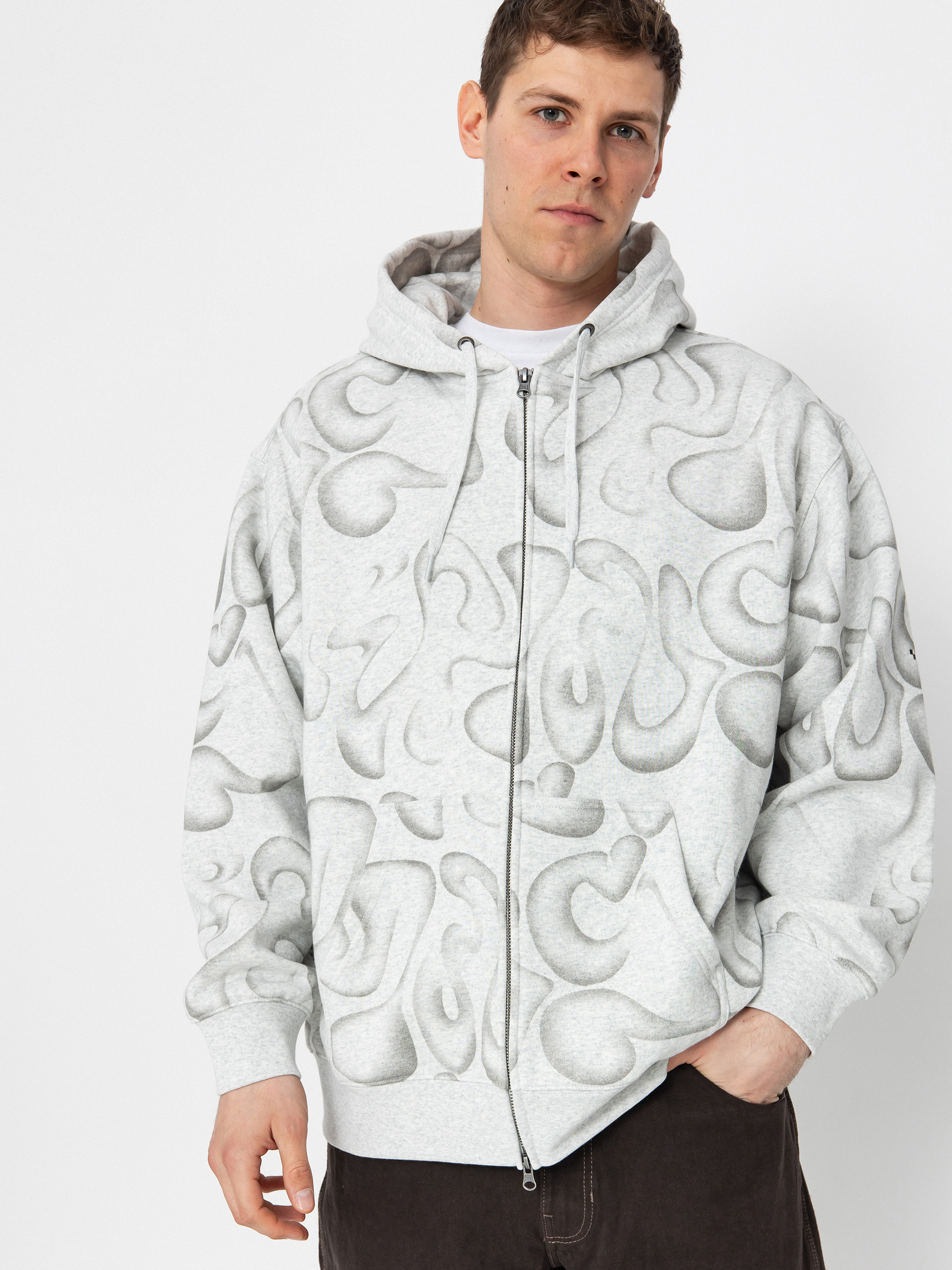 Vans Skate Smokey ZHD Hoodie - grey (ash heather)