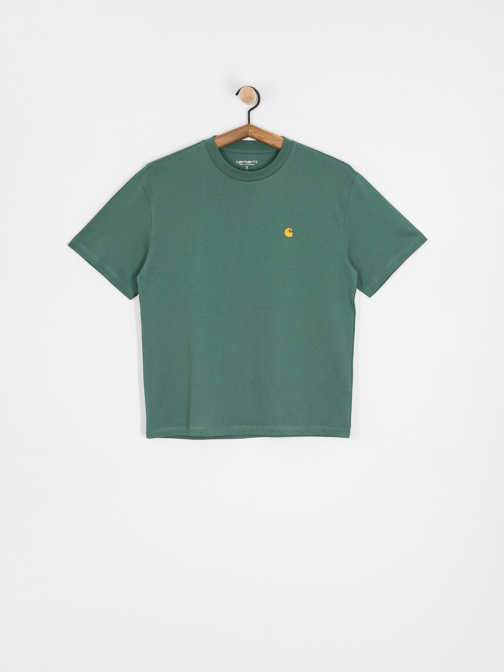 Carhartt WIP Chase Wmn T-Shirt (silver pine/gold)