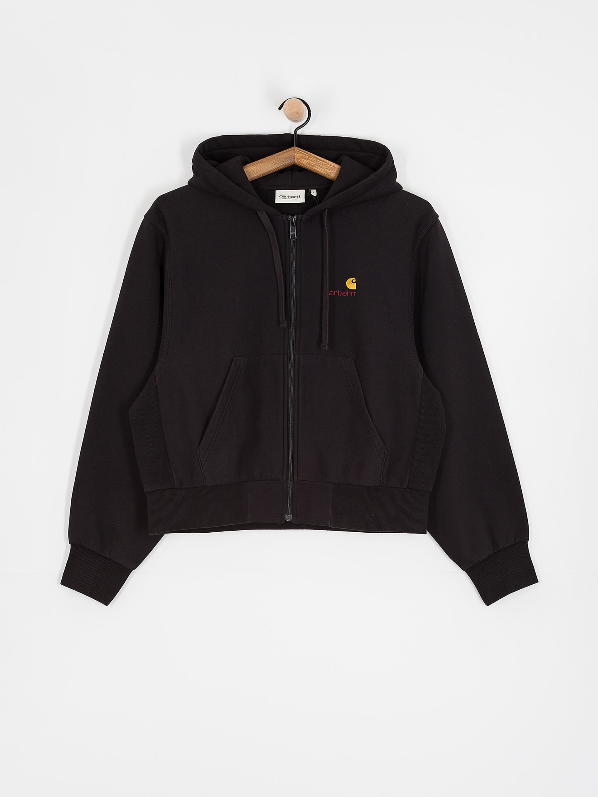 Carhartt WIP American Script ZHD Wmn Hoodie (black)