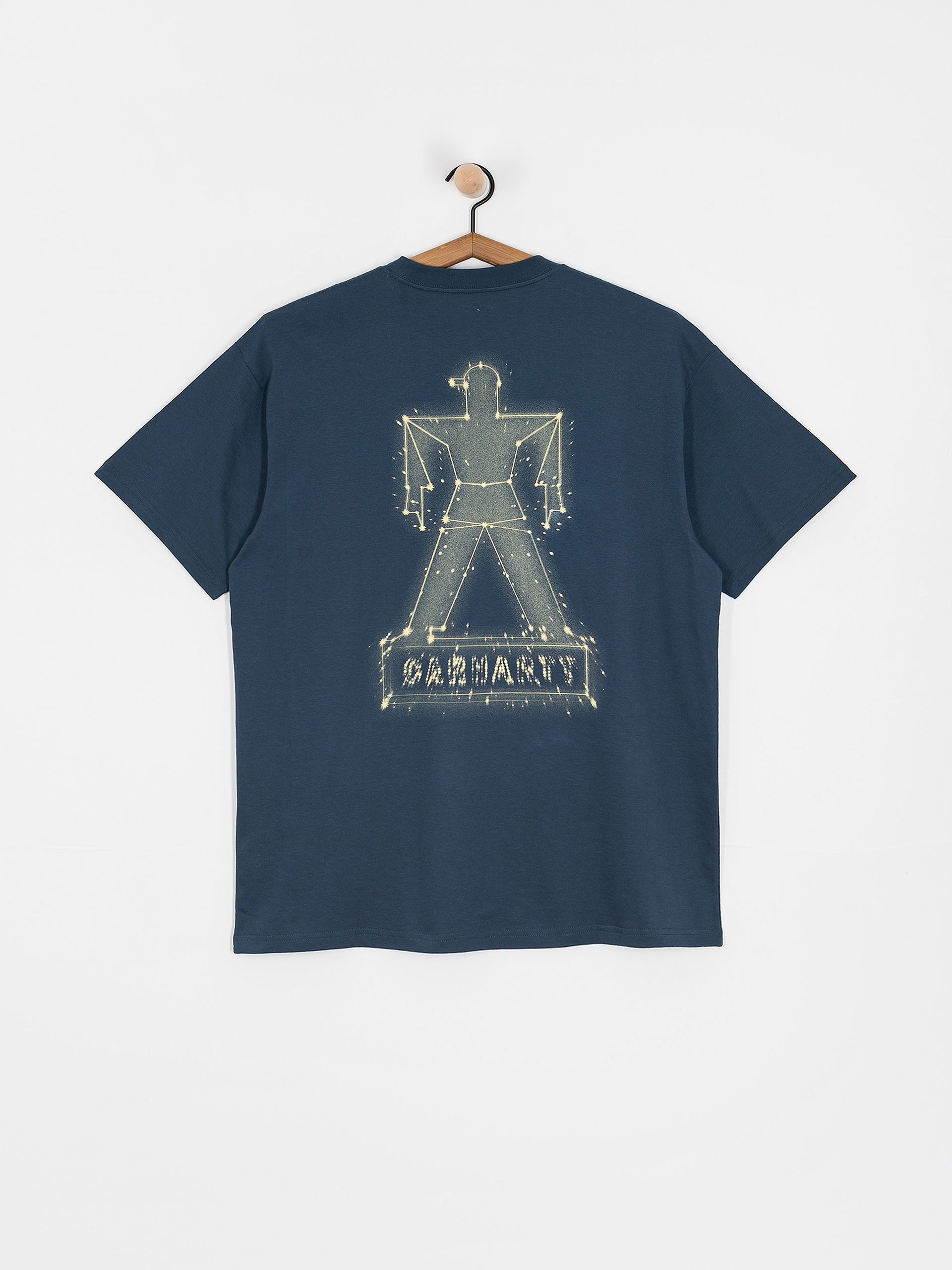 Carhartt WIP Stargazer T-Shirt (dusky blue/yellow)