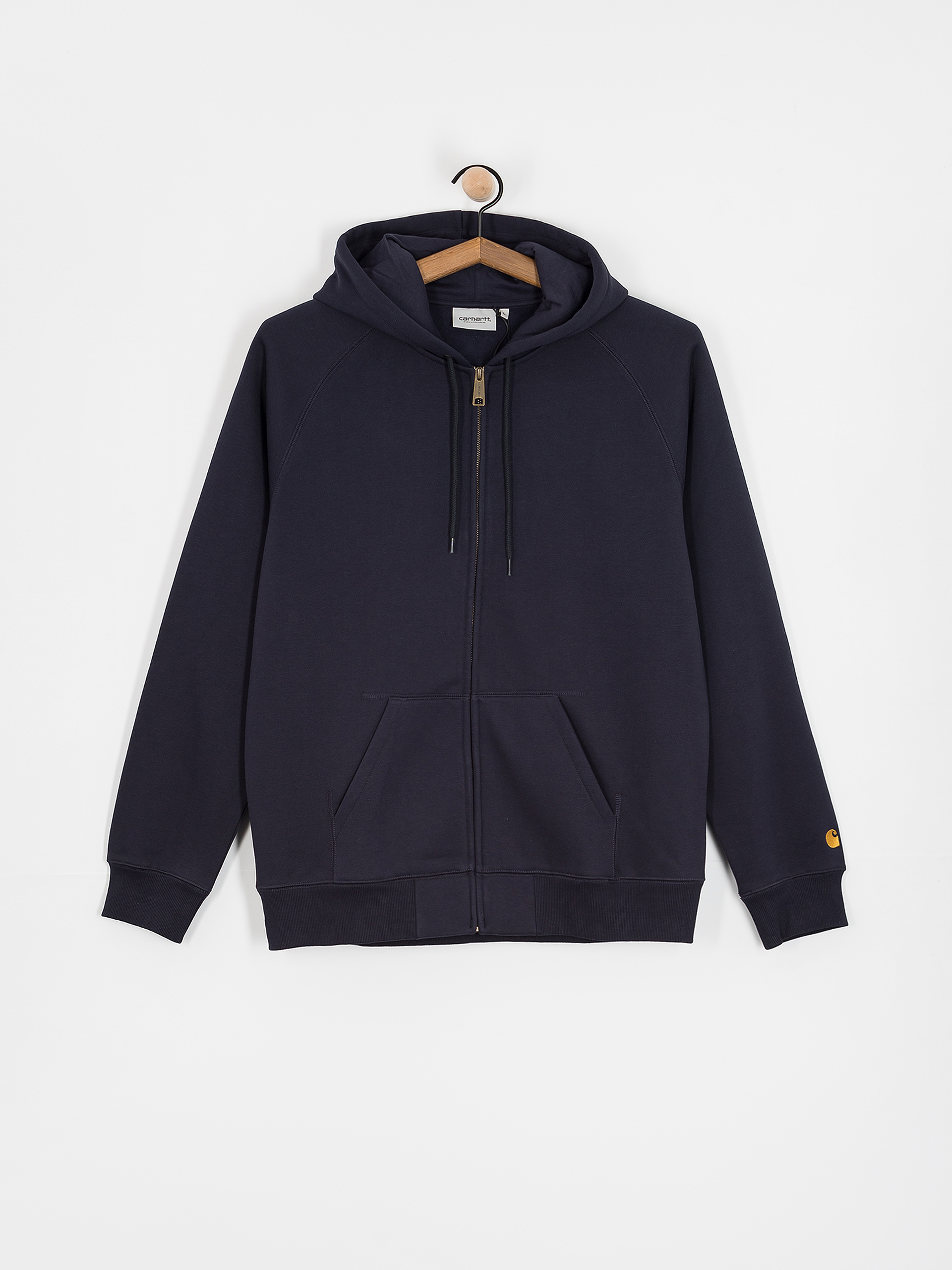 Carhartt WIP Chase ZHD Hoodie (dark navy/gold)