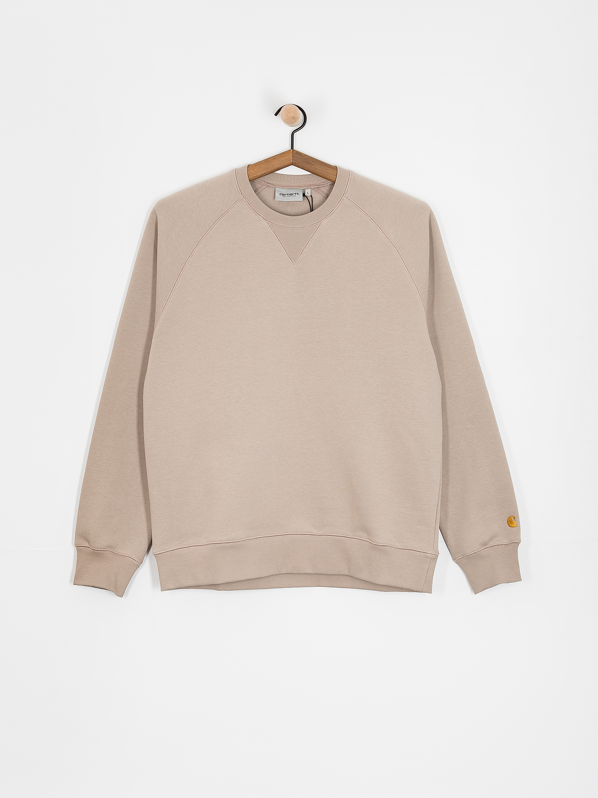 Carhartt WIP Chase Sweatshirt - beige (dusky beige/gold)