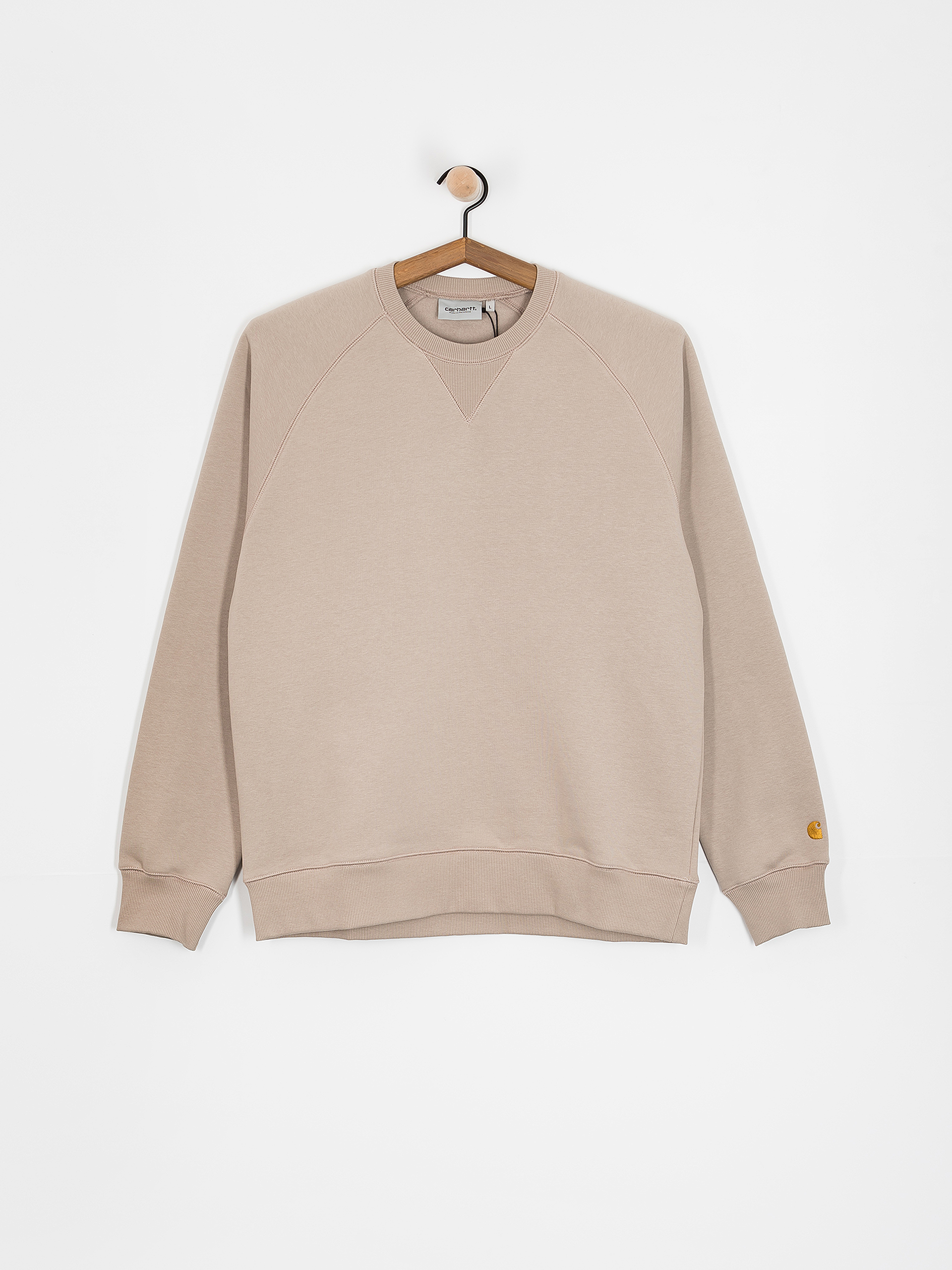 Carhartt WIP Chase Sweatshirt (dusky beige/gold)