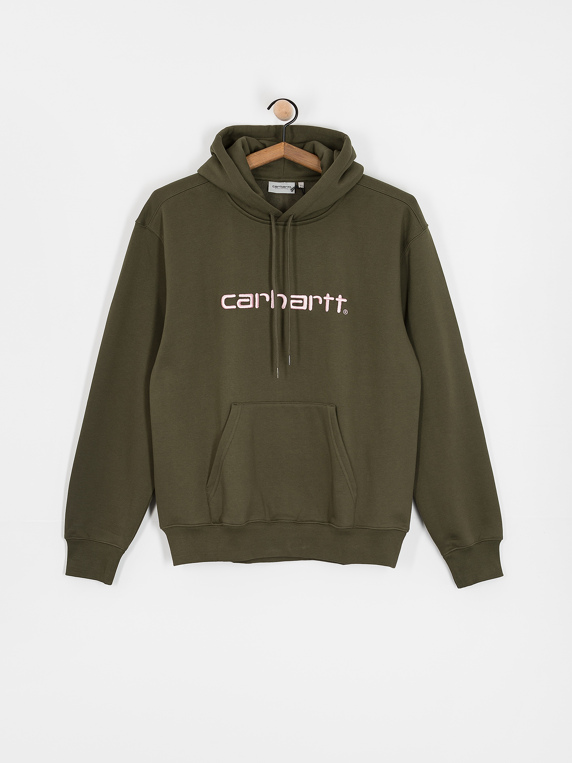 Carhartt WIP Carhartt HD Hoodie (turtle/air pink)