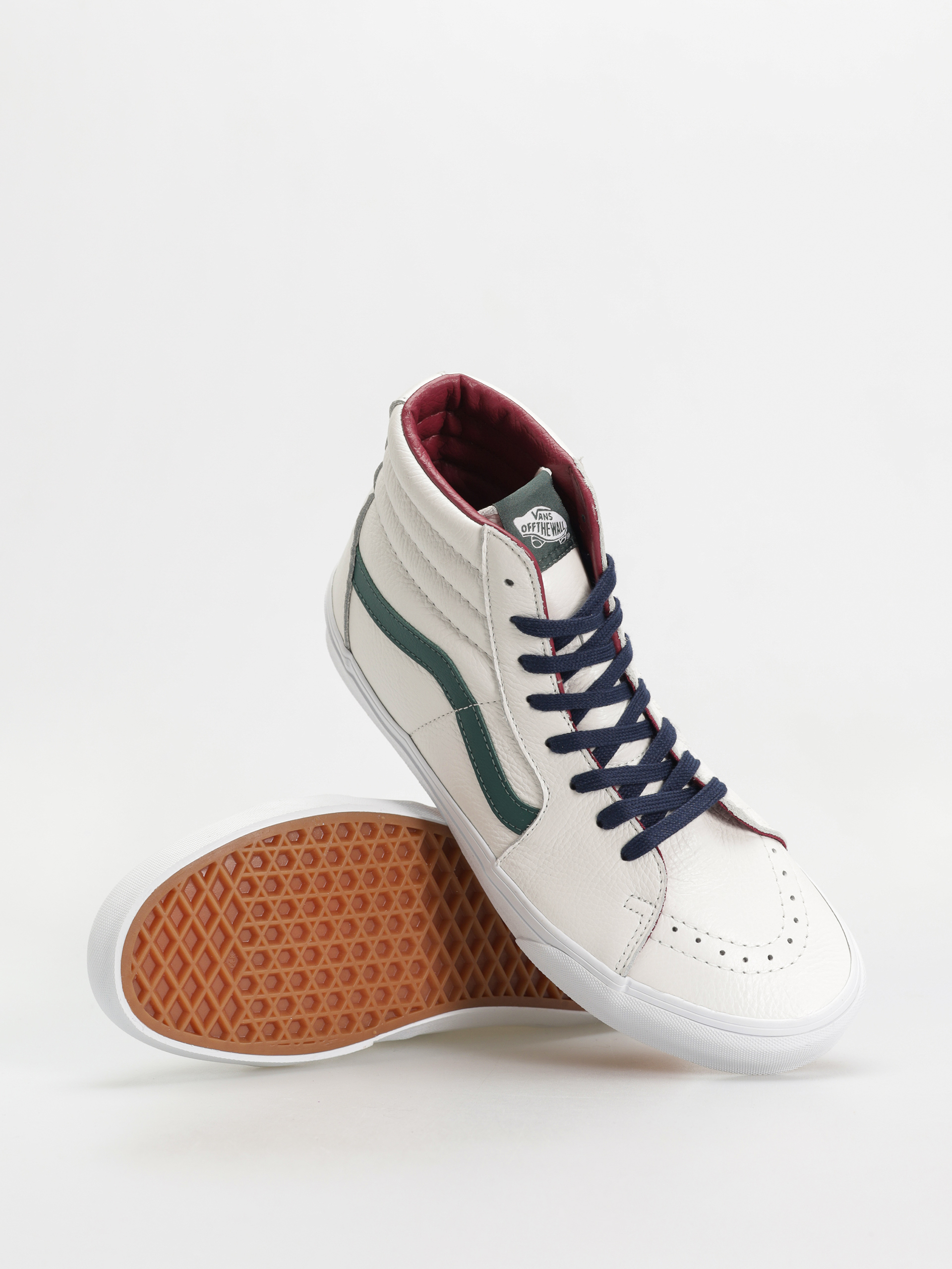 Vans Sk8 Hi Shoes (varsity white/multi)