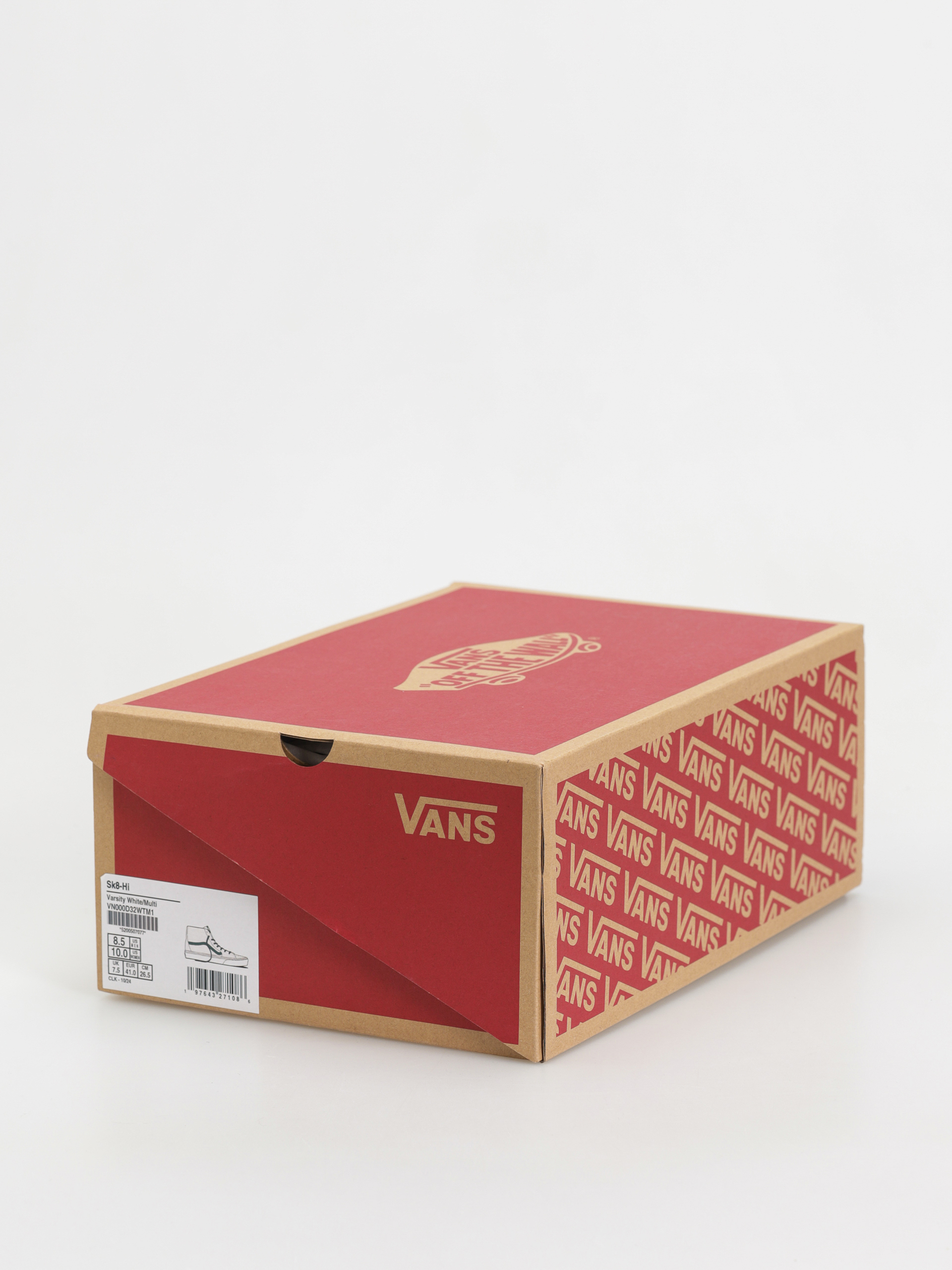 Vans Sk8 Hi Shoes (varsity white/multi)