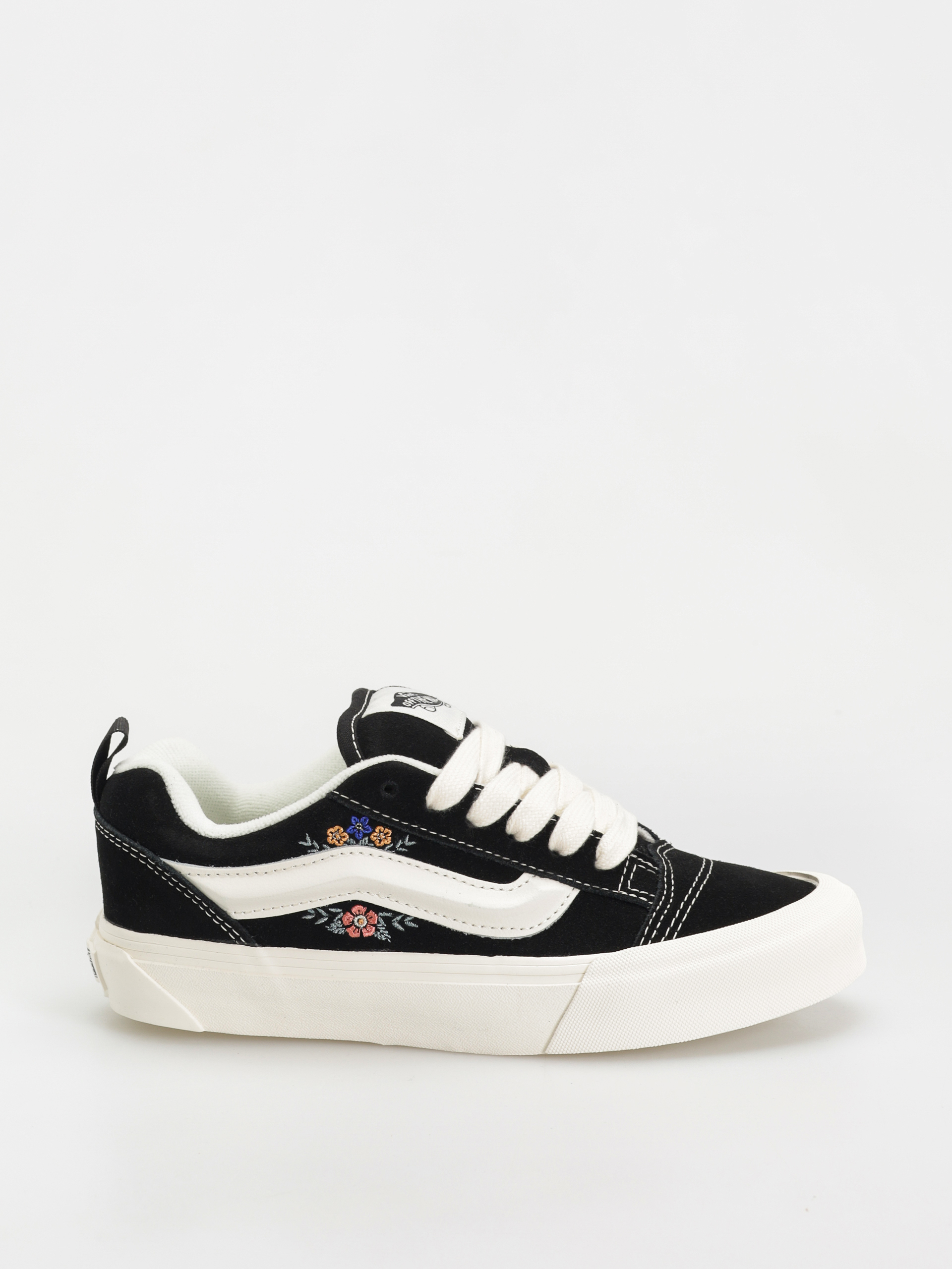 Vans Knu Skool Shoes (black floral)