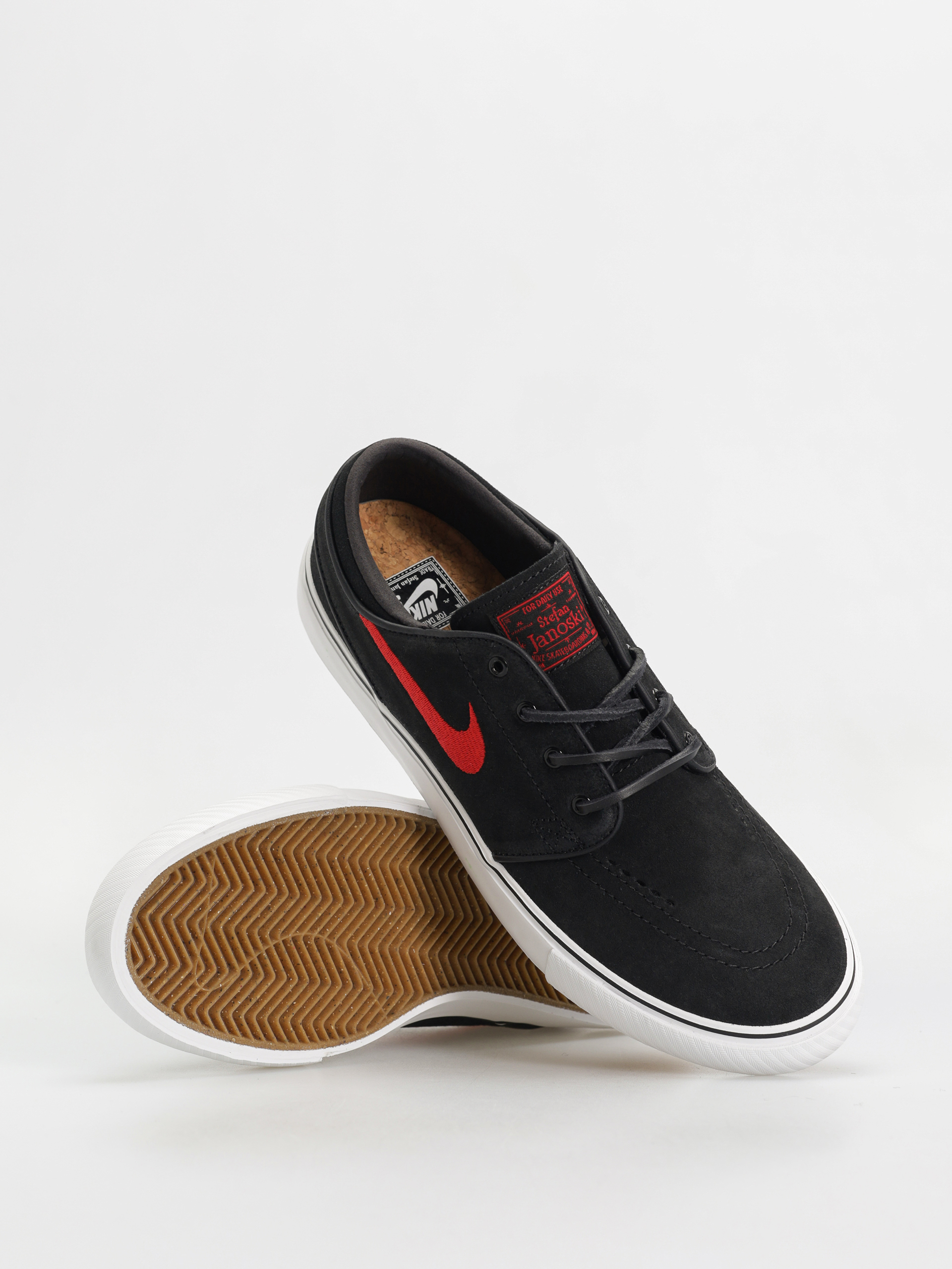 Nike SB Zoom Janoski OG+ Schuhe (black/university red black summit white)