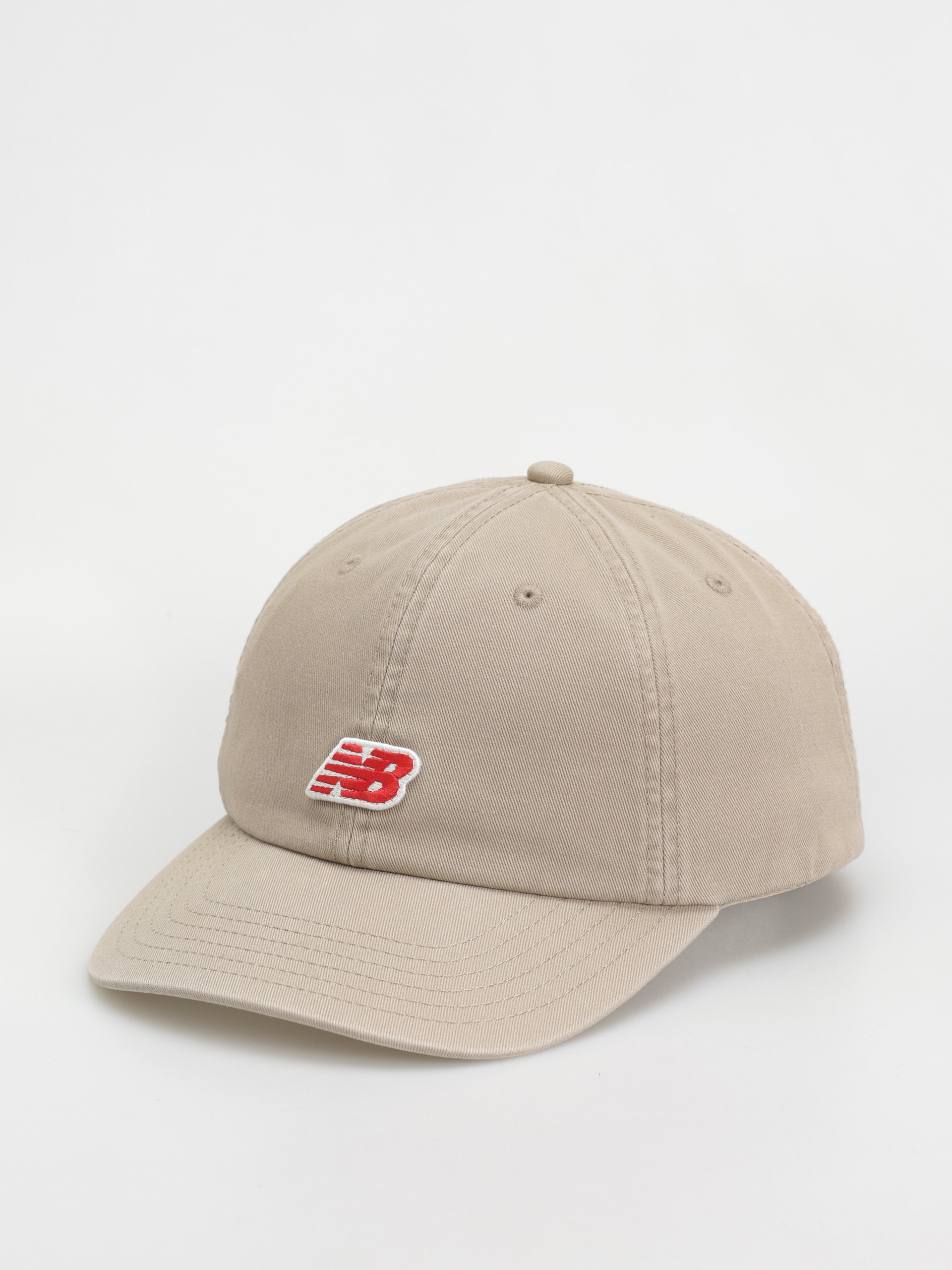 New Balance 6 Panel Patch Logo Cap Beige stonewar new-balance-6-panel-patch-logo-cap-beige-stonewar