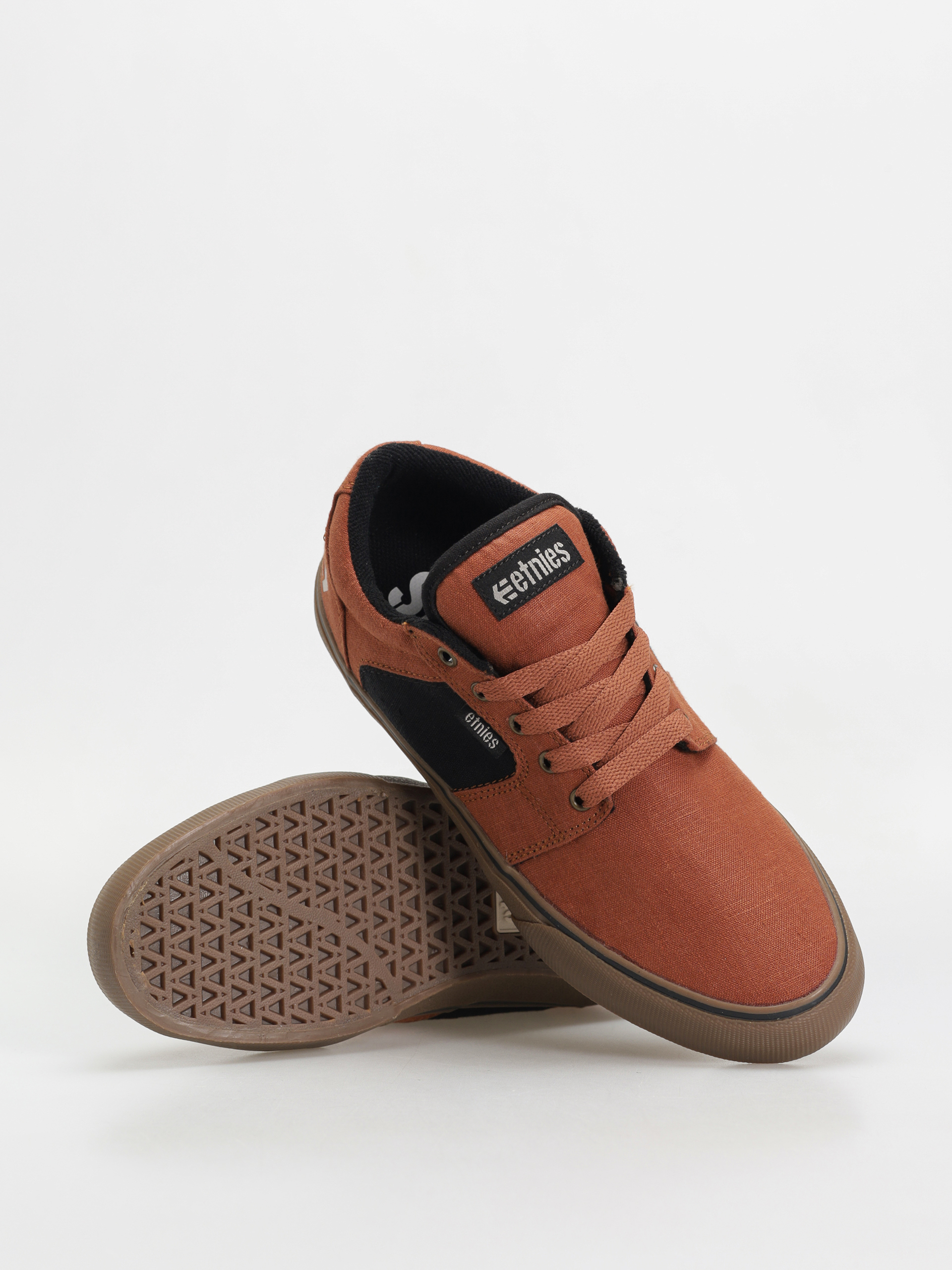 Etnies Barge Ls Schuhe (brown/gum/gold)