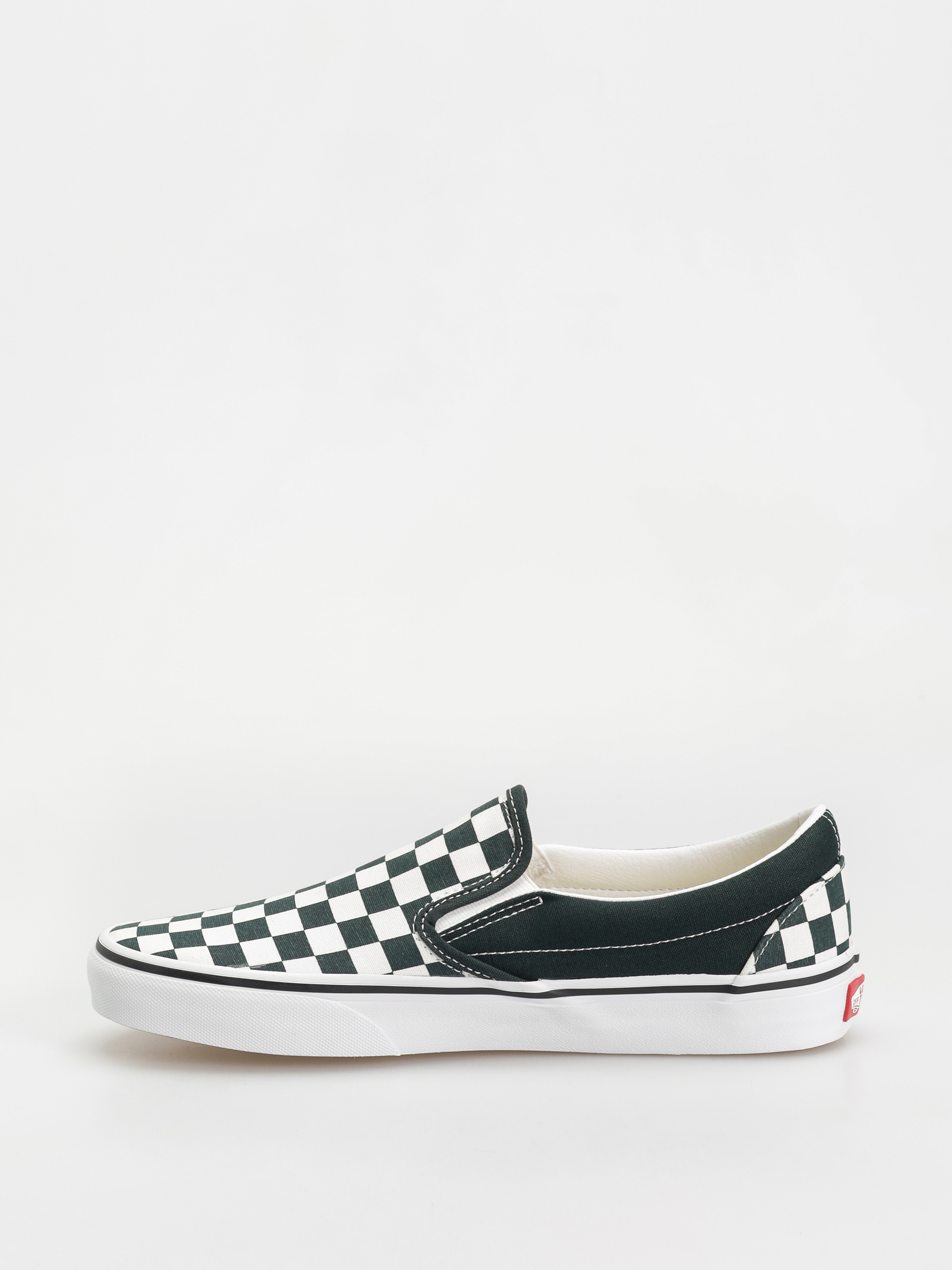 Vans Classic Slip On Schuhe (color theory checkerboard scarab)