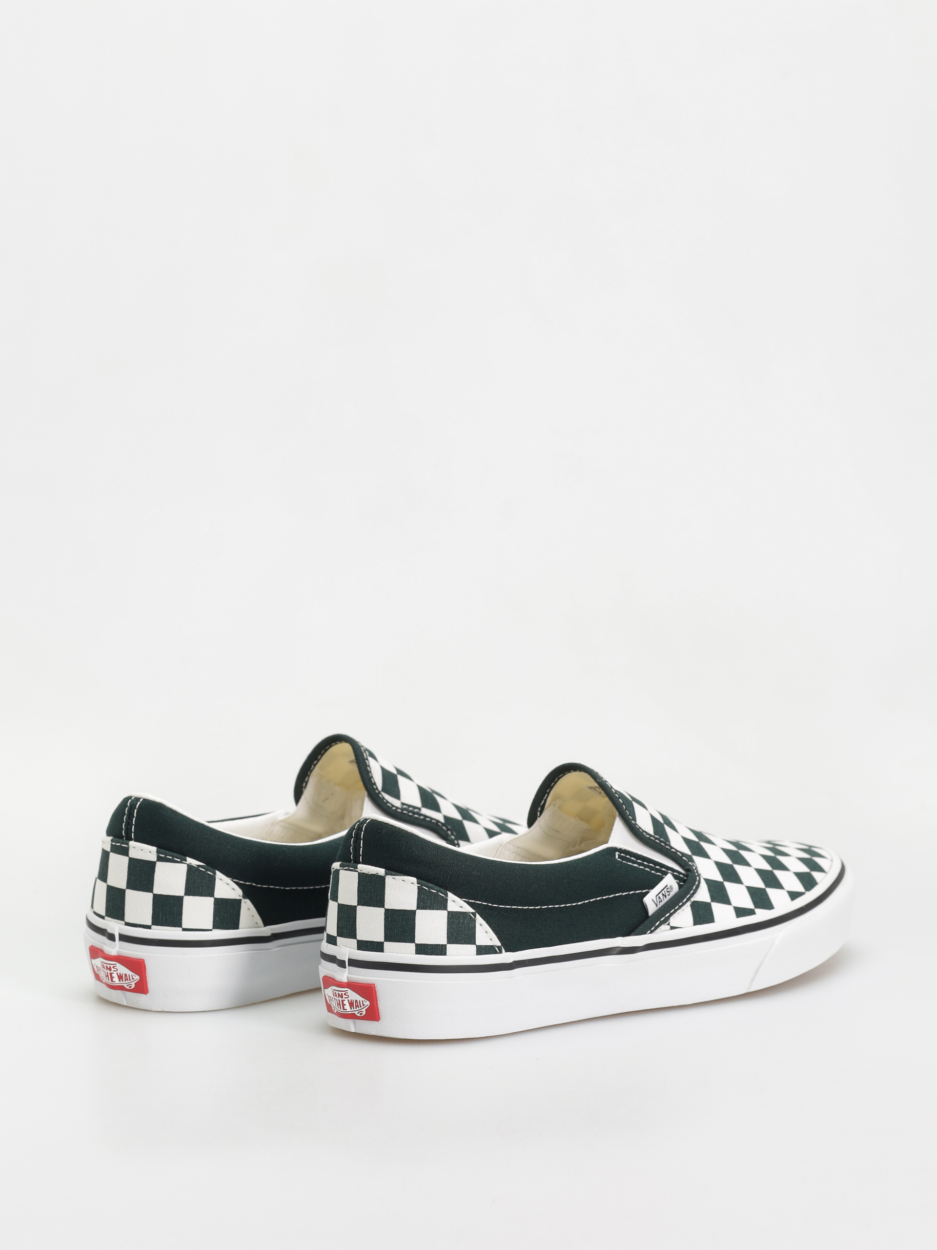 Vans Classic Slip On Schuhe (color theory checkerboard scarab)