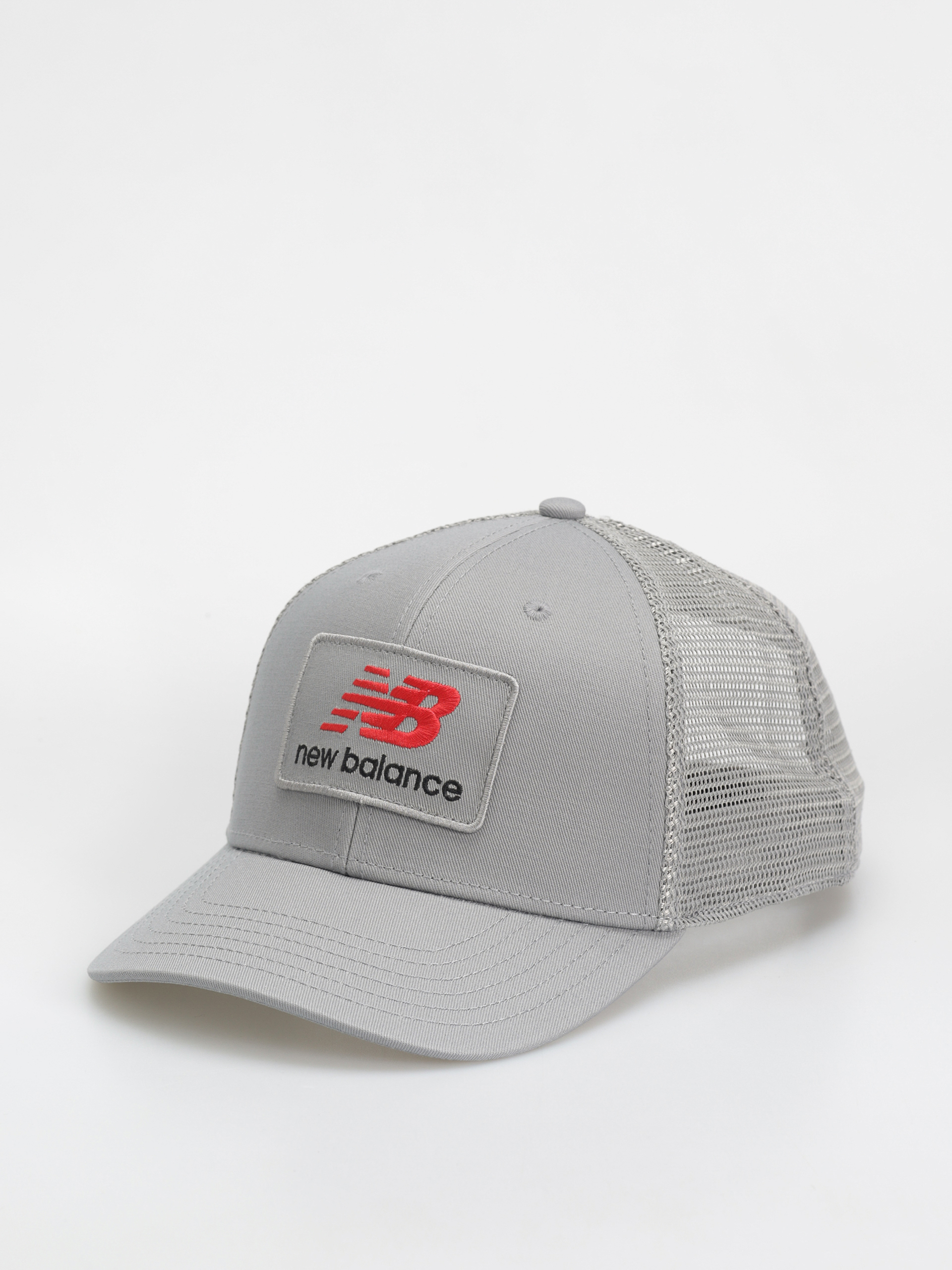 New Balance Stacked Patch Logo Cap (slate)