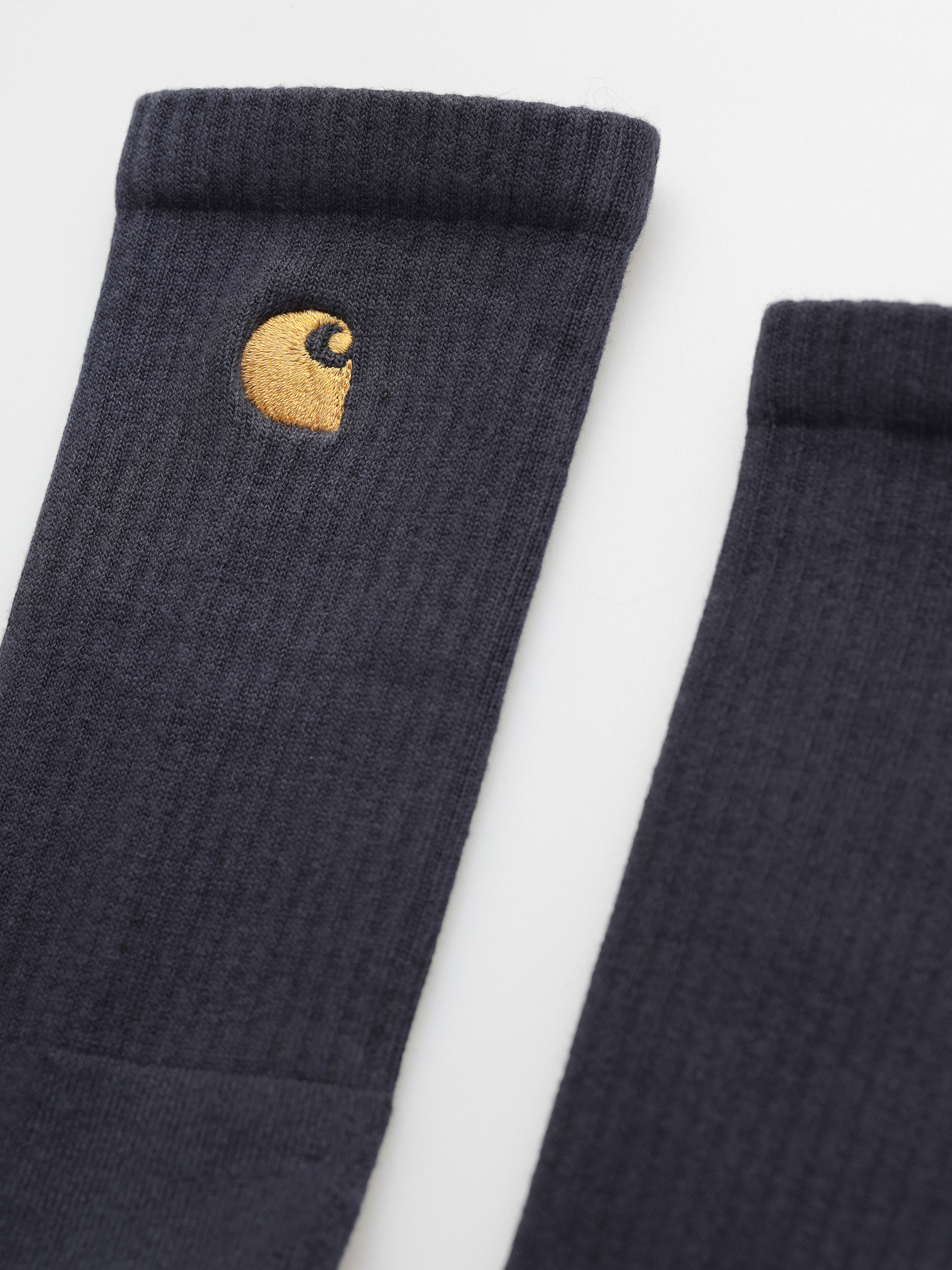 Carhartt WIP Chase Socks (dark navy/gold)