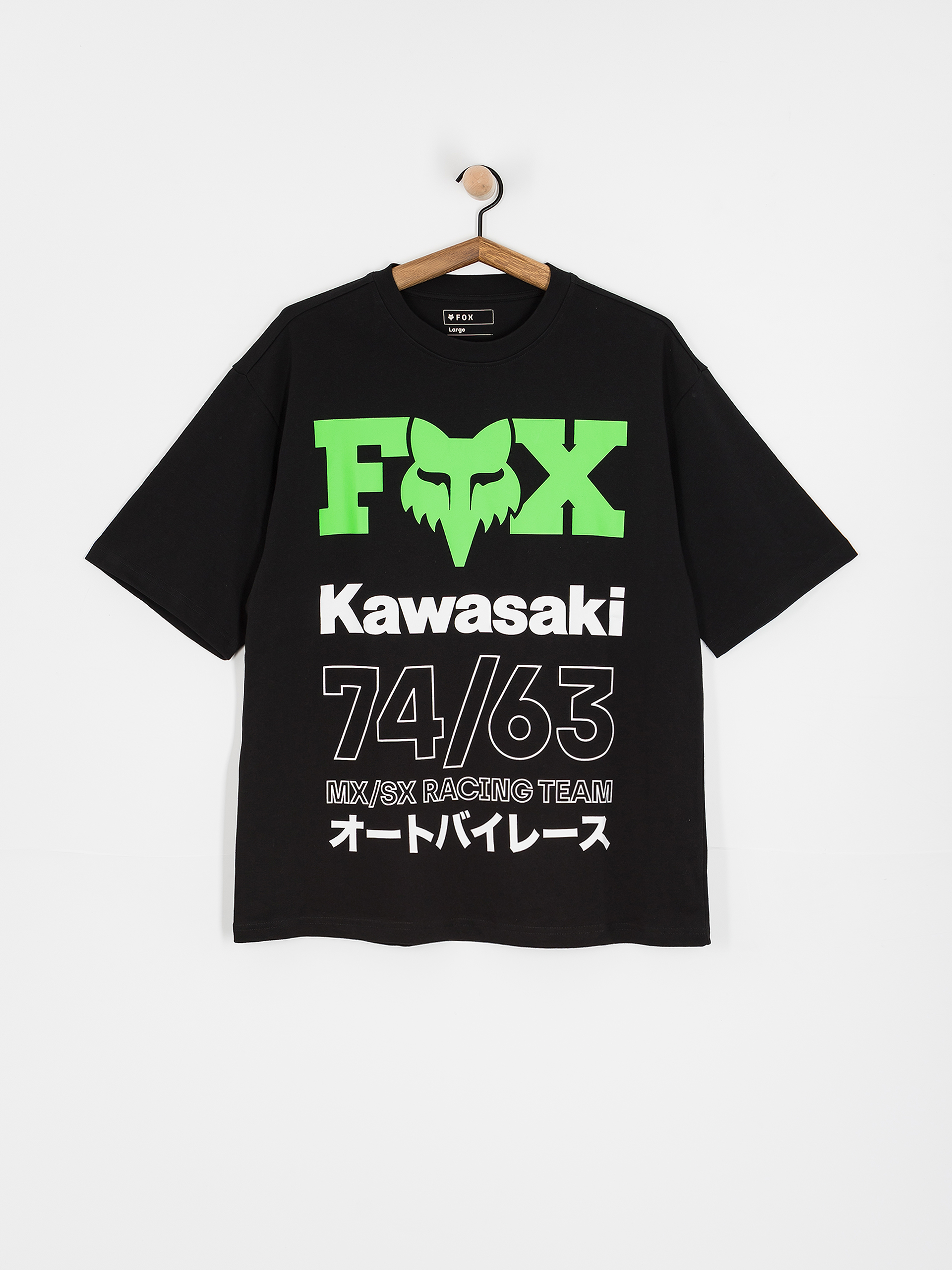 Fox T-Shirt Kawi Oversized (black)