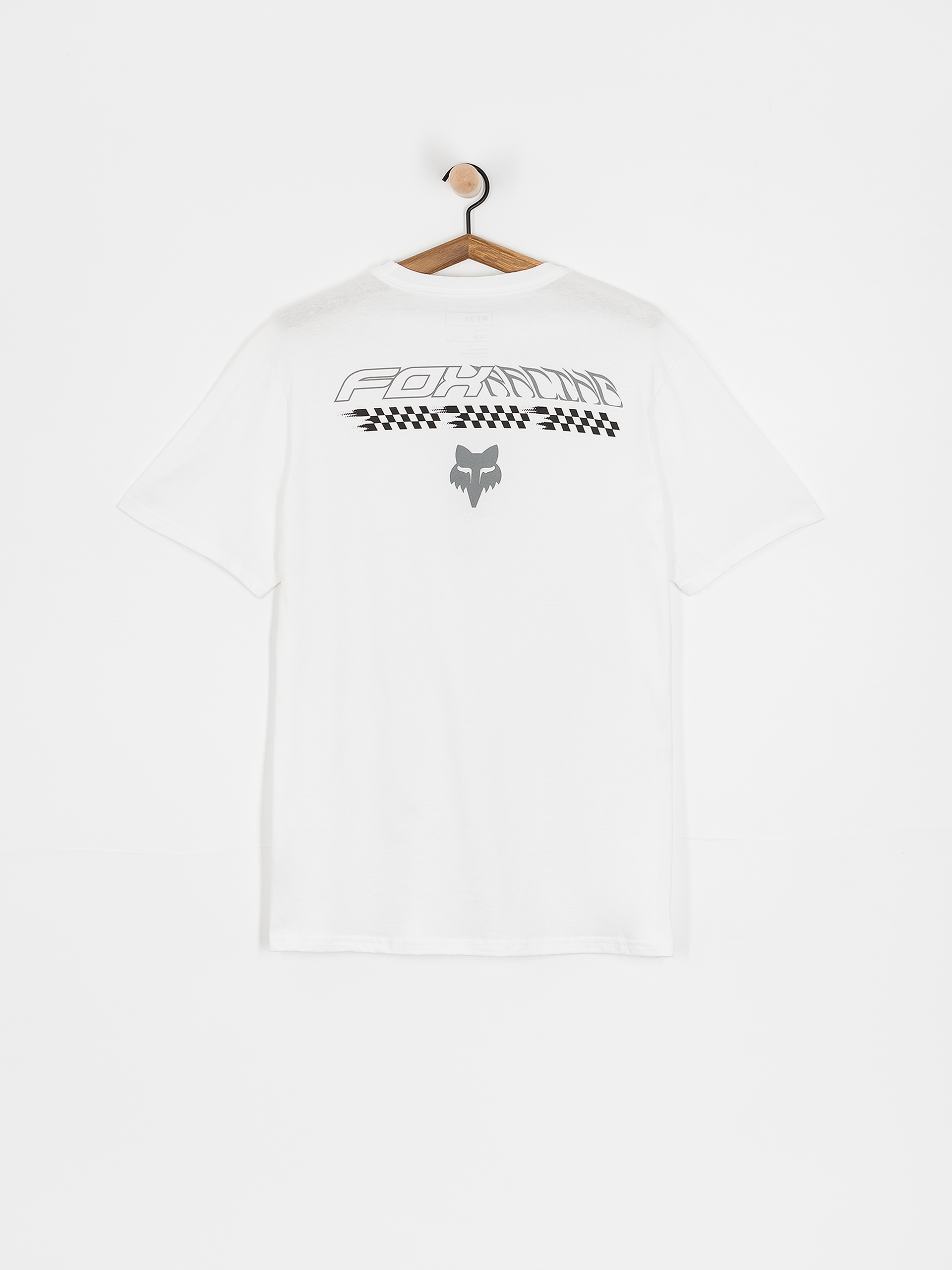 Fox Checkered T-Shirt (optic white)