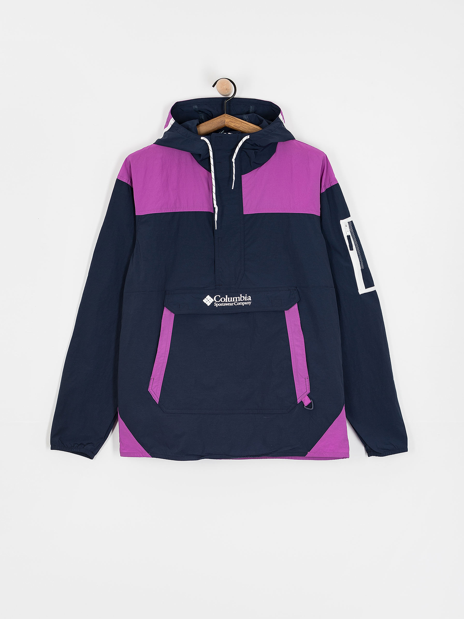 Columbia Challenger Windbreaker Anorak Jacke (coll navy/razz)