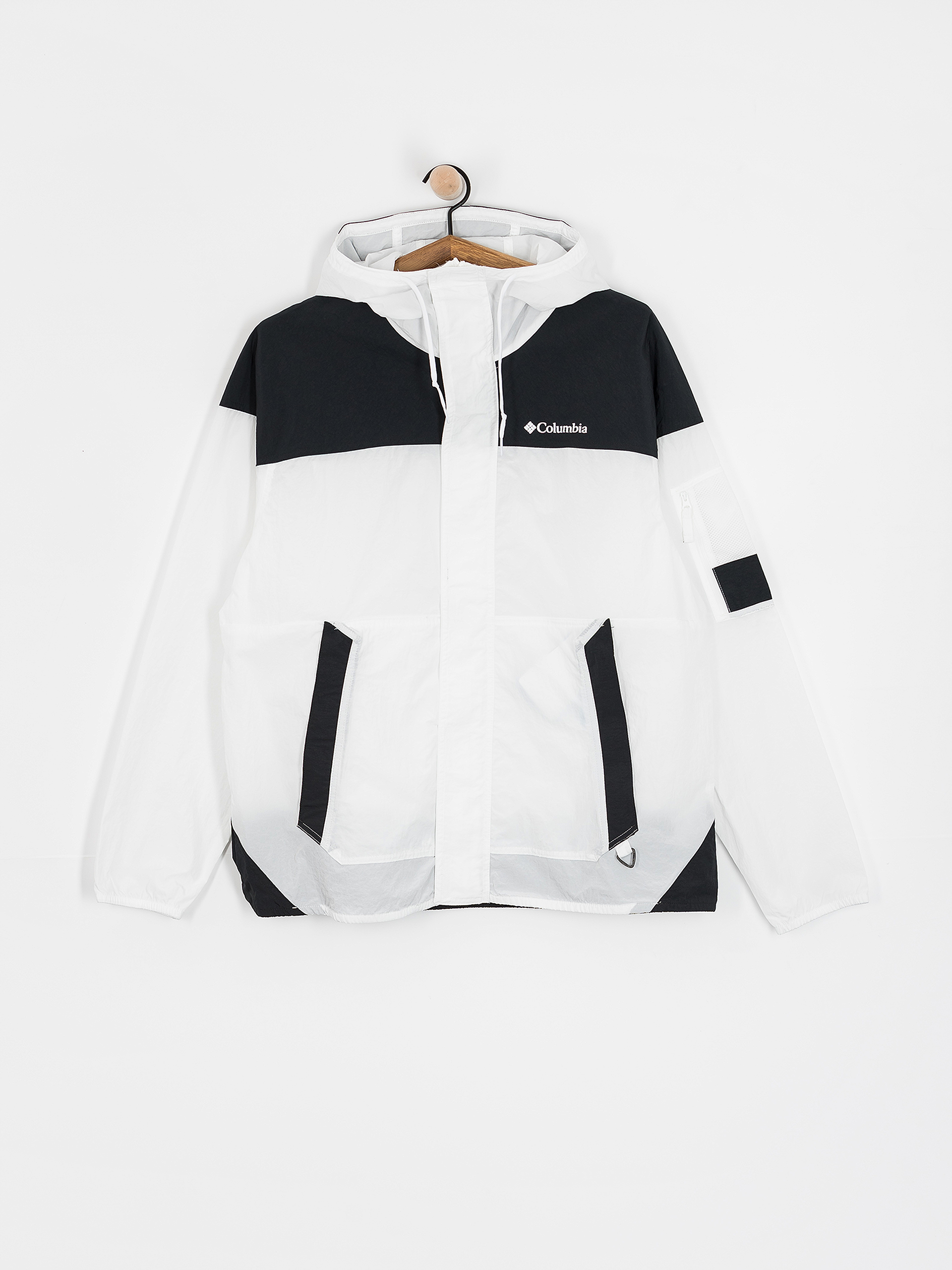 Columbia Challenger II Windbreaker Jacket - white (white/black)