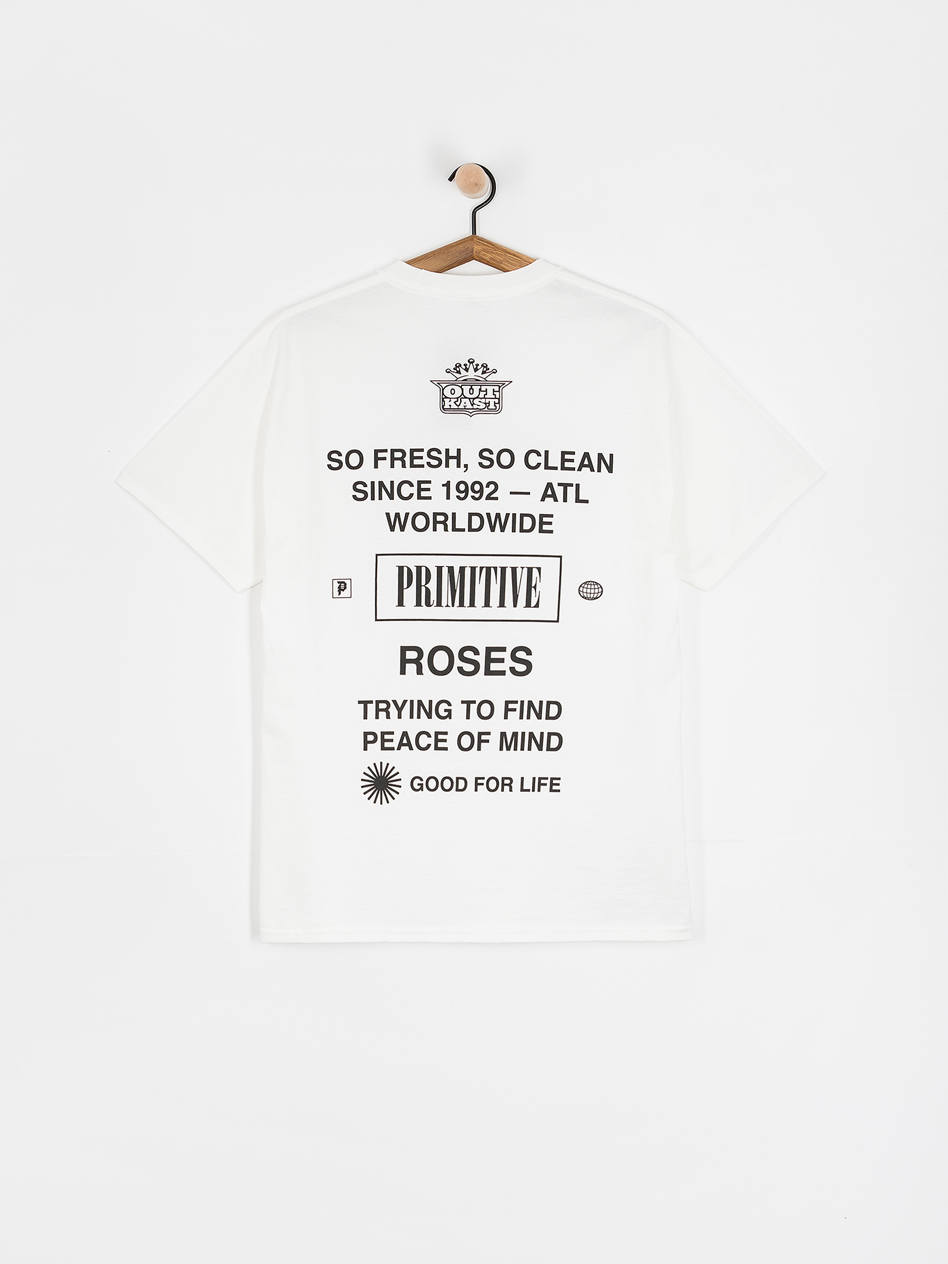 Primitive Stripes T-Shirt (white)