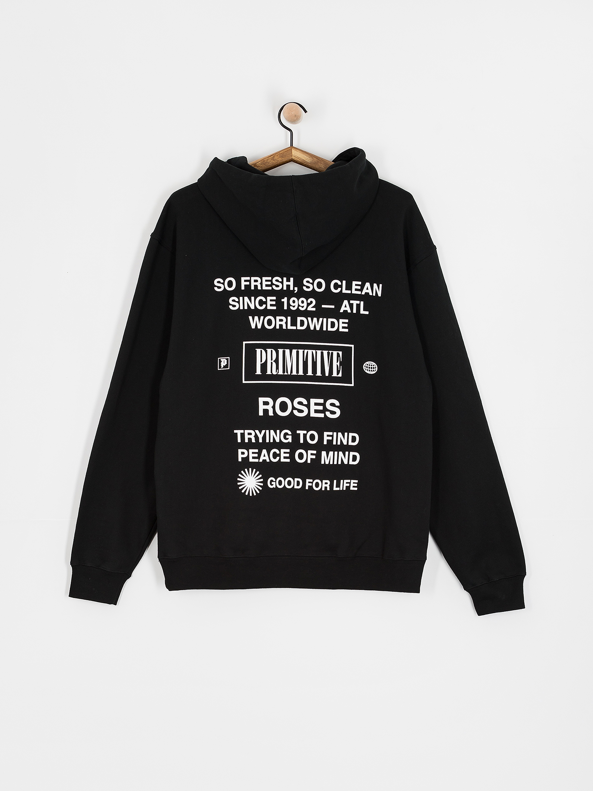 Primitive Stripes HD Hoodie (black)