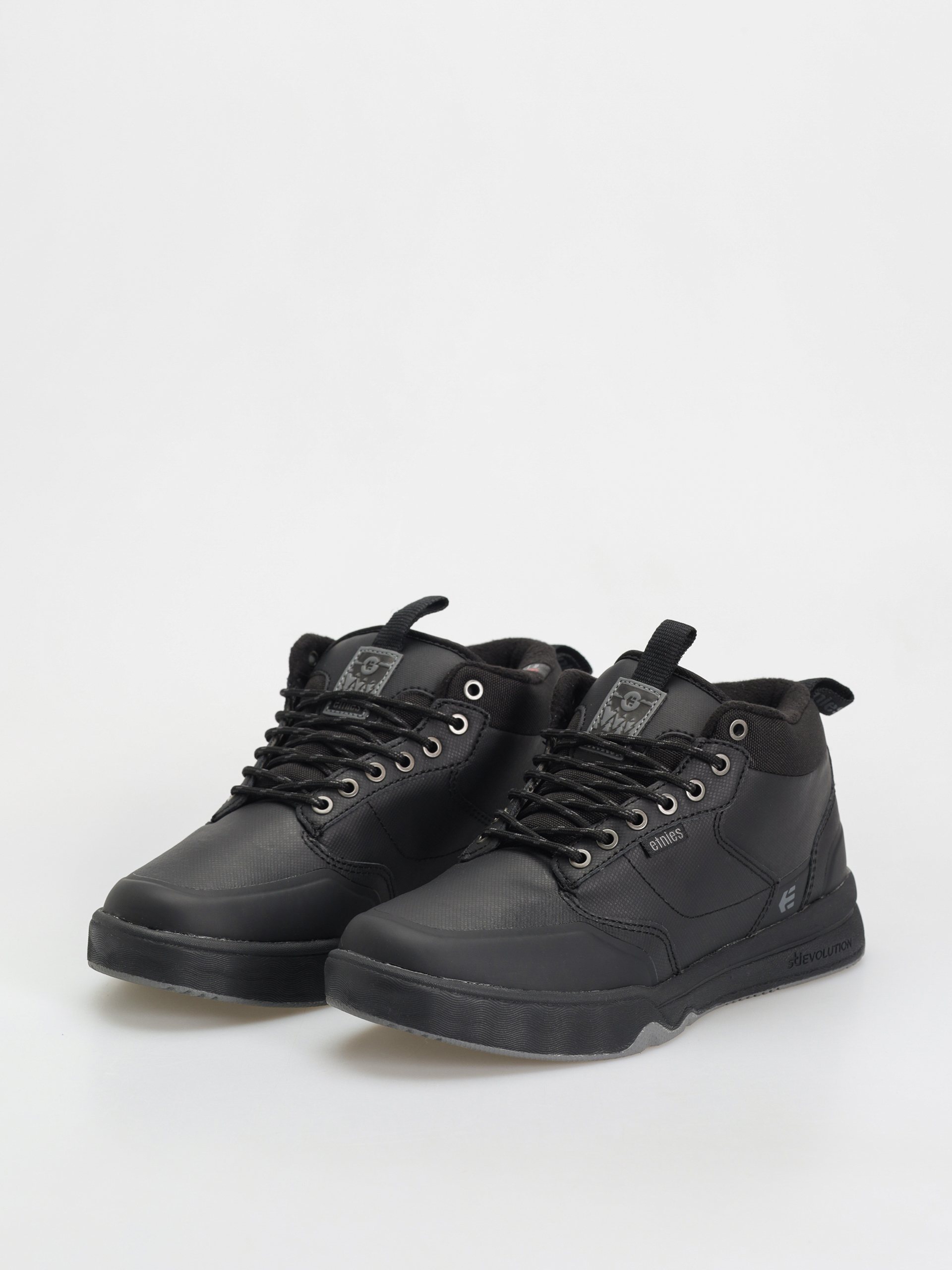 Etnies Jefferson Explorer Shoes (black/black/grey)
