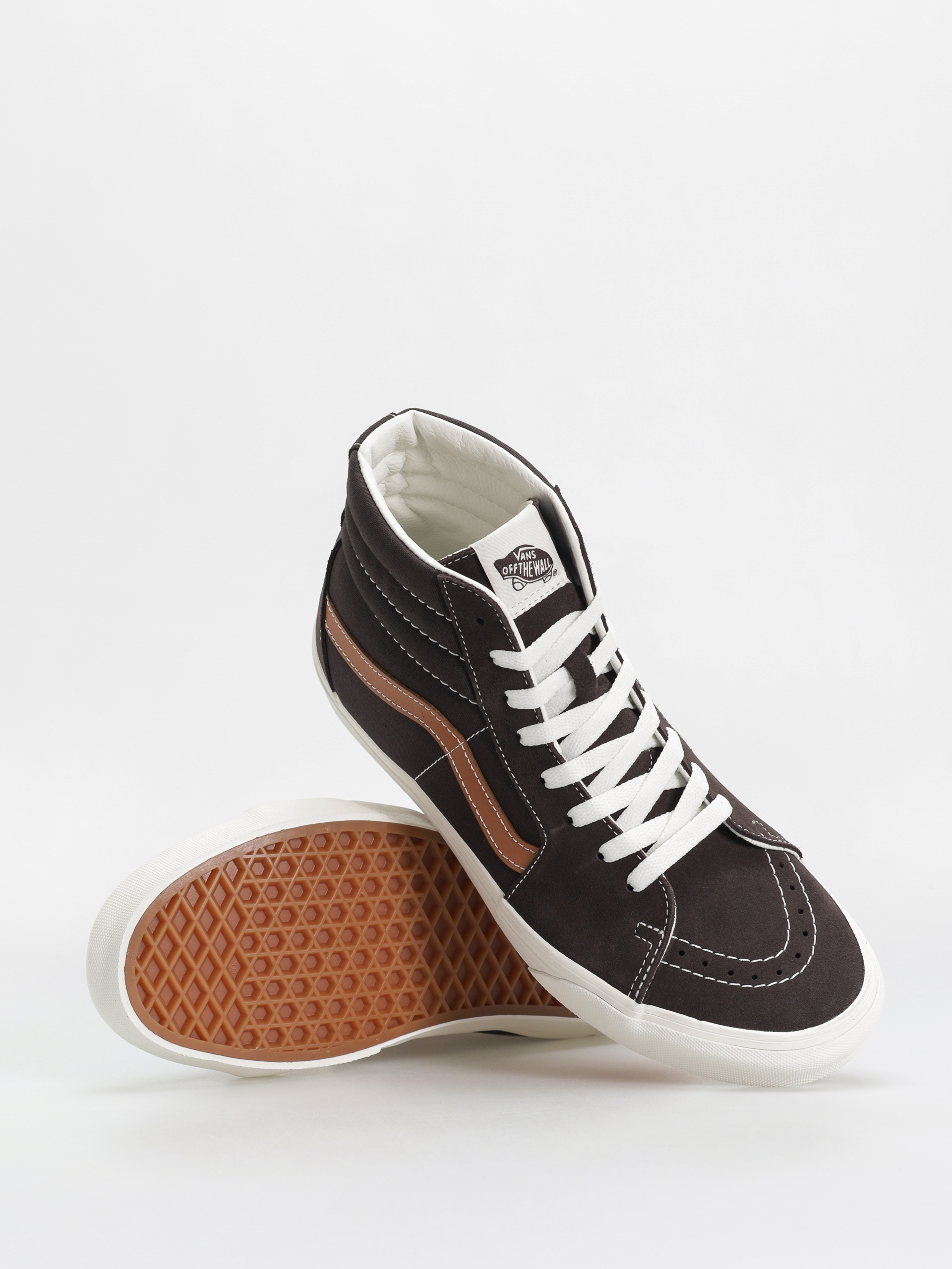Vans Sk8 Hi Shoes black (vintage after dark)