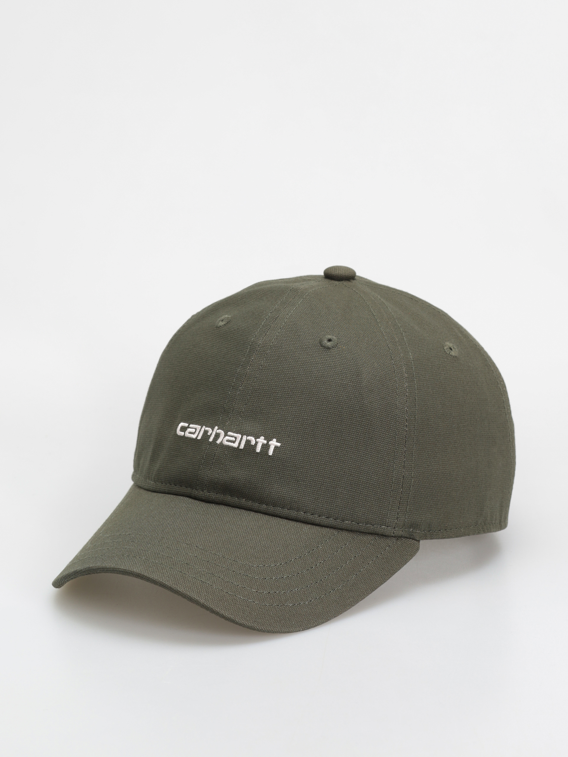 Carhartt WIP Canvas Script Cap (turtle/air pink)