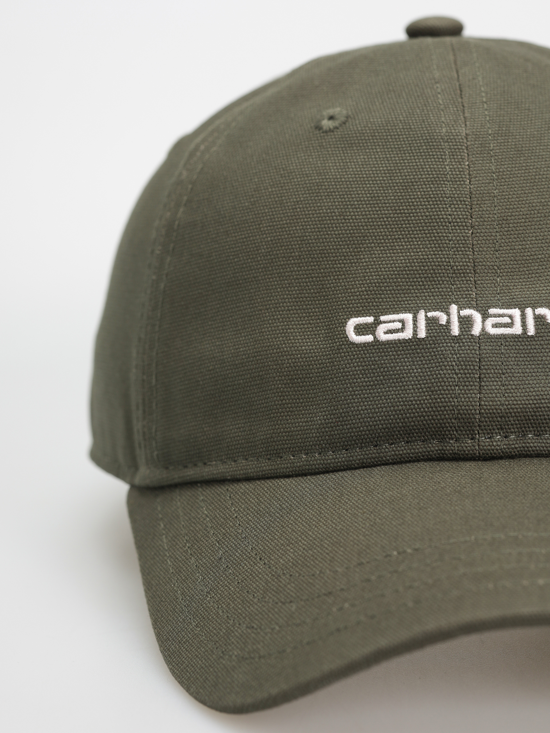 Carhartt WIP Canvas Script Cap (turtle/air pink)