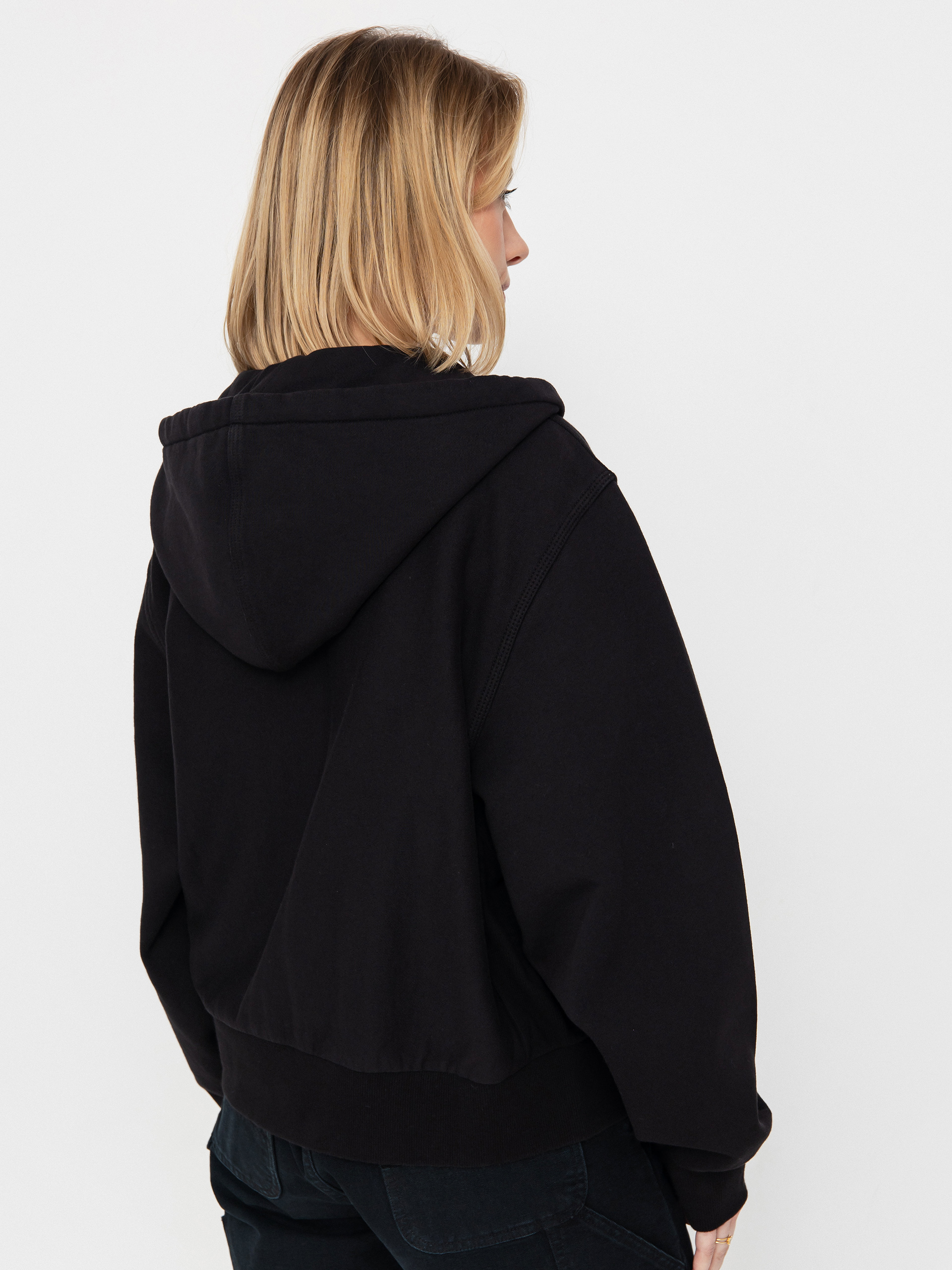 Carhartt WIP American Script ZHD Wmn Hoodie (black)