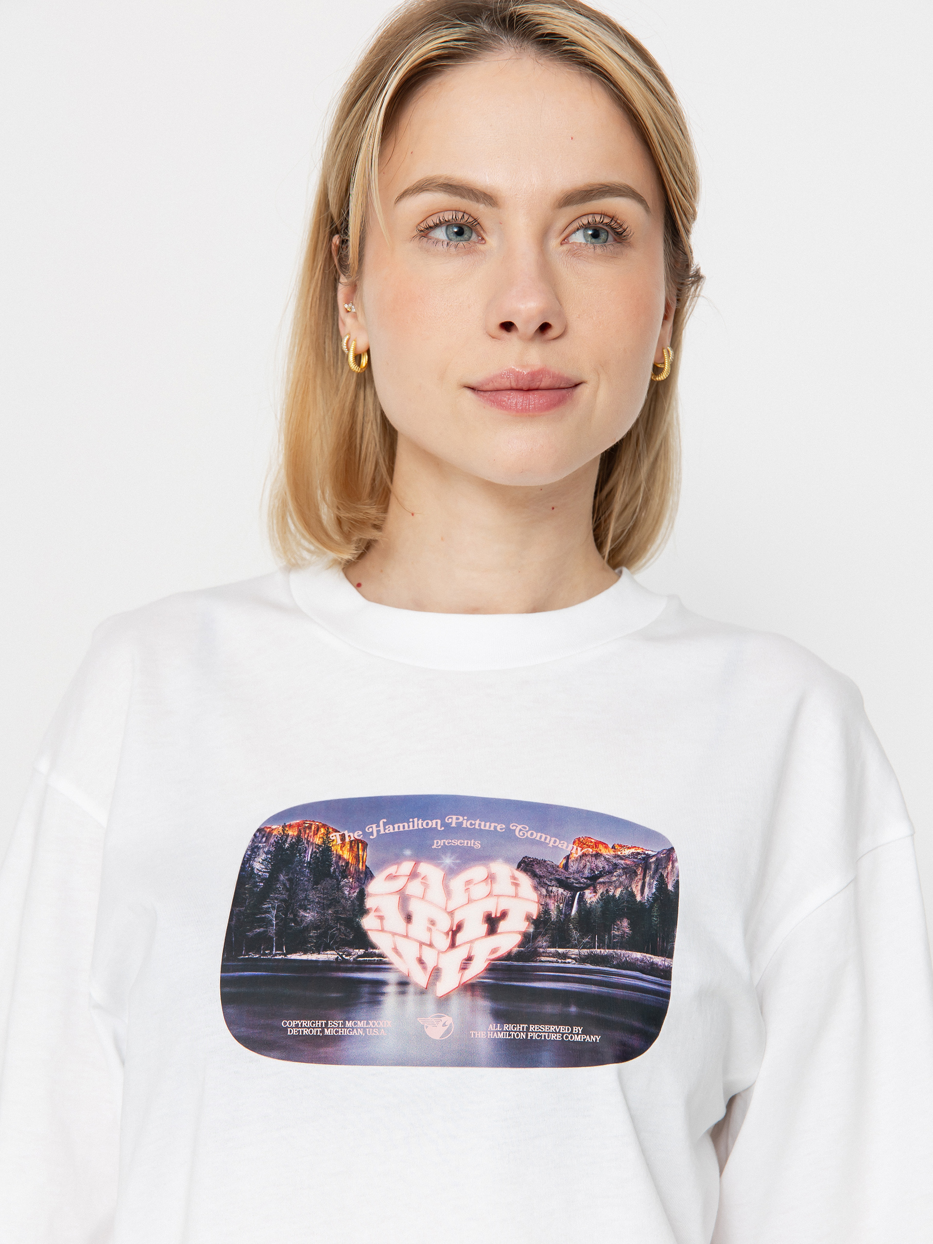 Carhartt WIP T-Shirt Greatest Flicks Wmn (white)