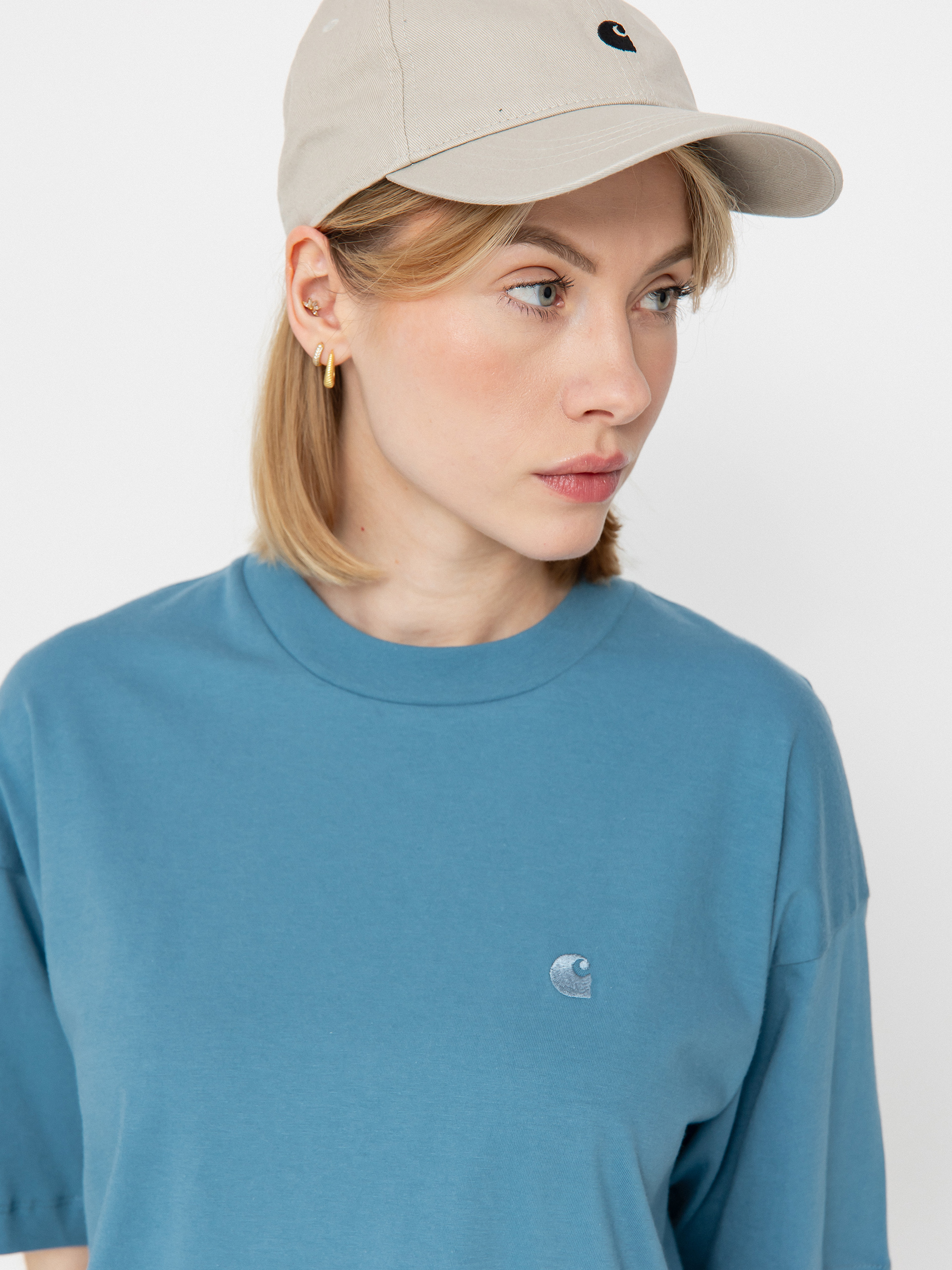 Carhartt WIP Chester Wmn T-Shirt (clay blue)