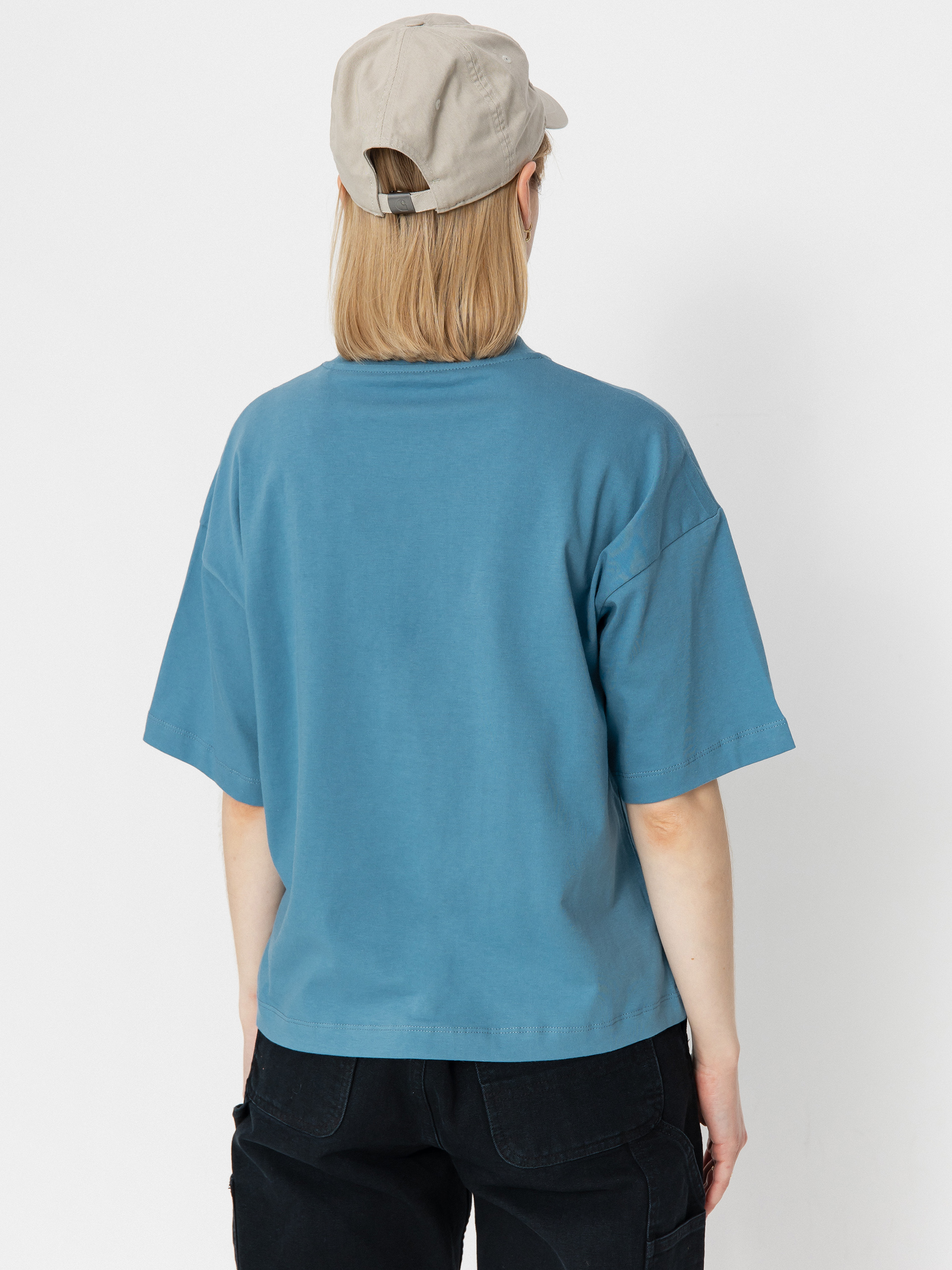 Carhartt WIP Chester Wmn T-Shirt (clay blue)