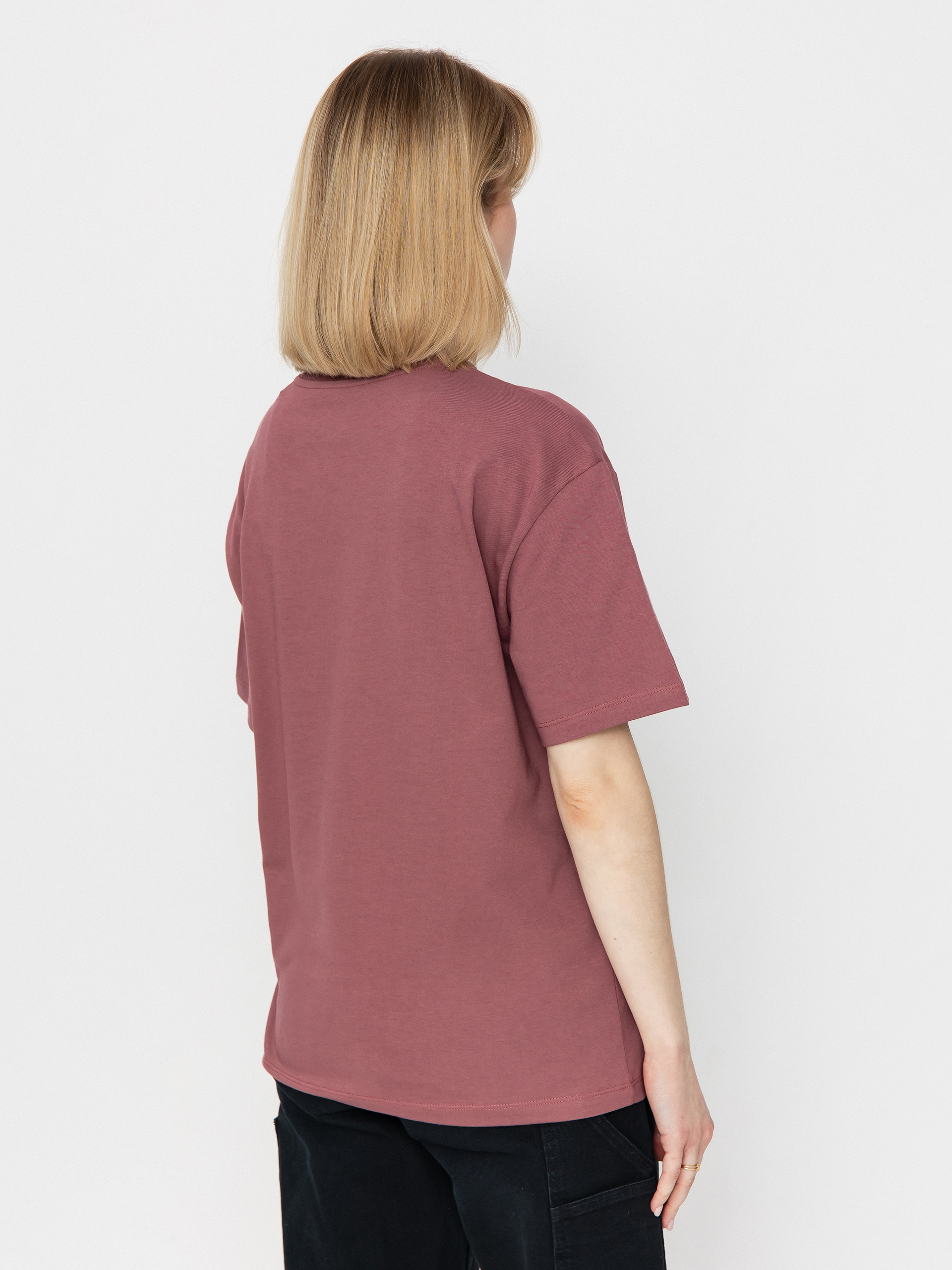 Carhartt WIP Chase Wmn T-Shirt (dusky pink/gold)
