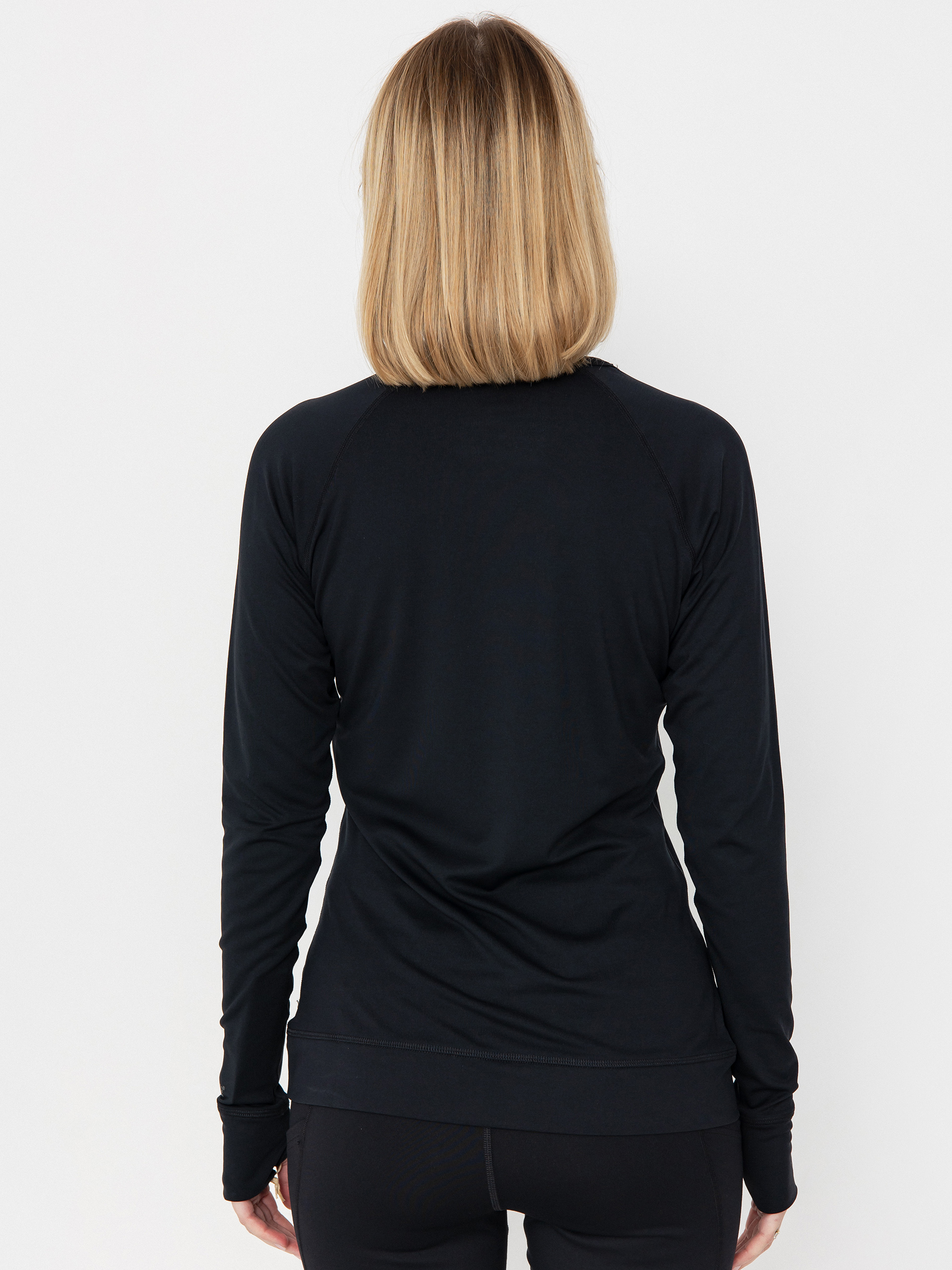 Damen Burton Longsleeve Lightweight X Crew (true black)