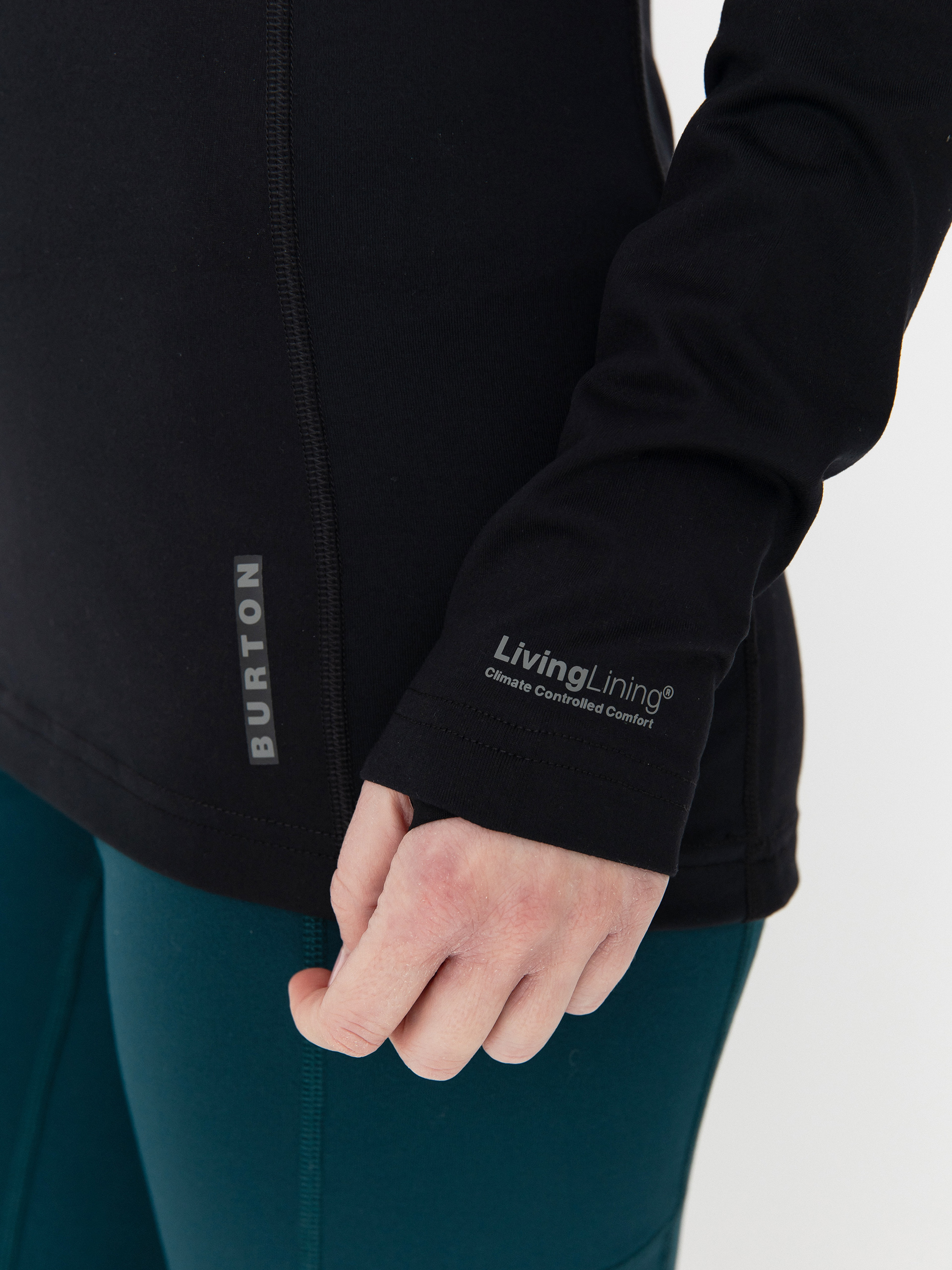 Burton Midweight X Crew Wmn Longsleeve (true black)