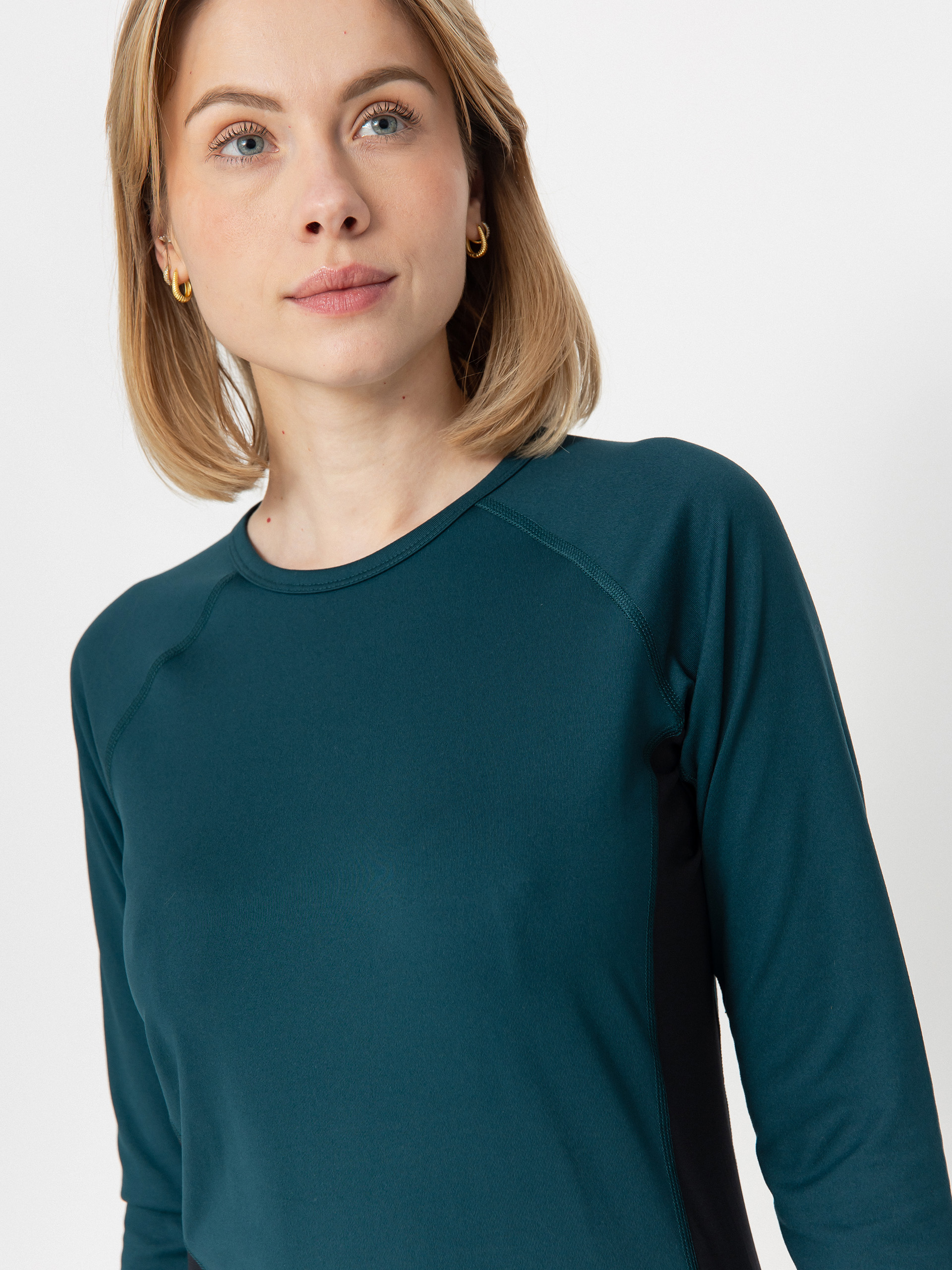 Burton Midweight X Crew Wmn Longsleeve (deep emerald)