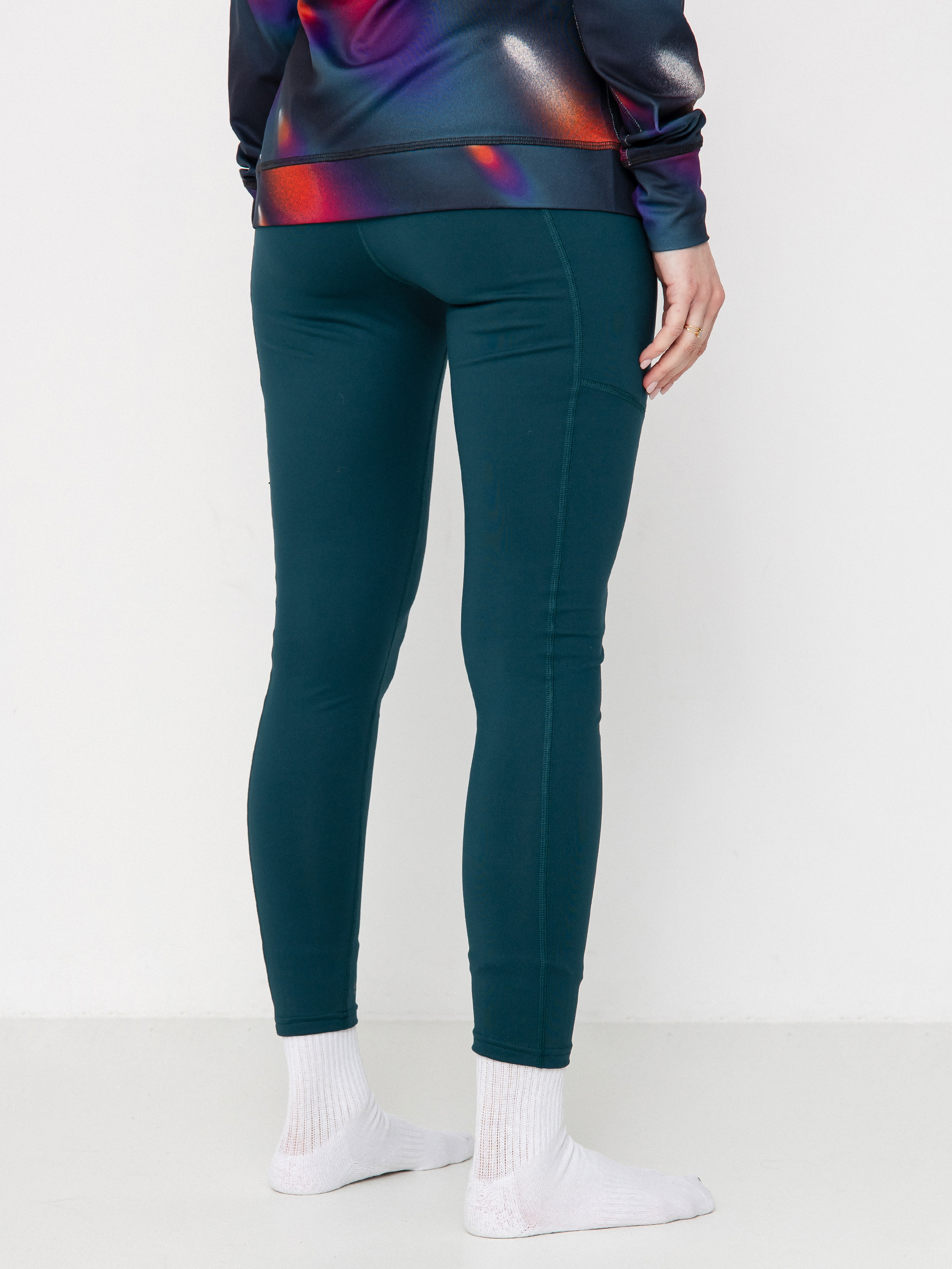 Womens Burton Midweight X Active leggings (deep emerald)